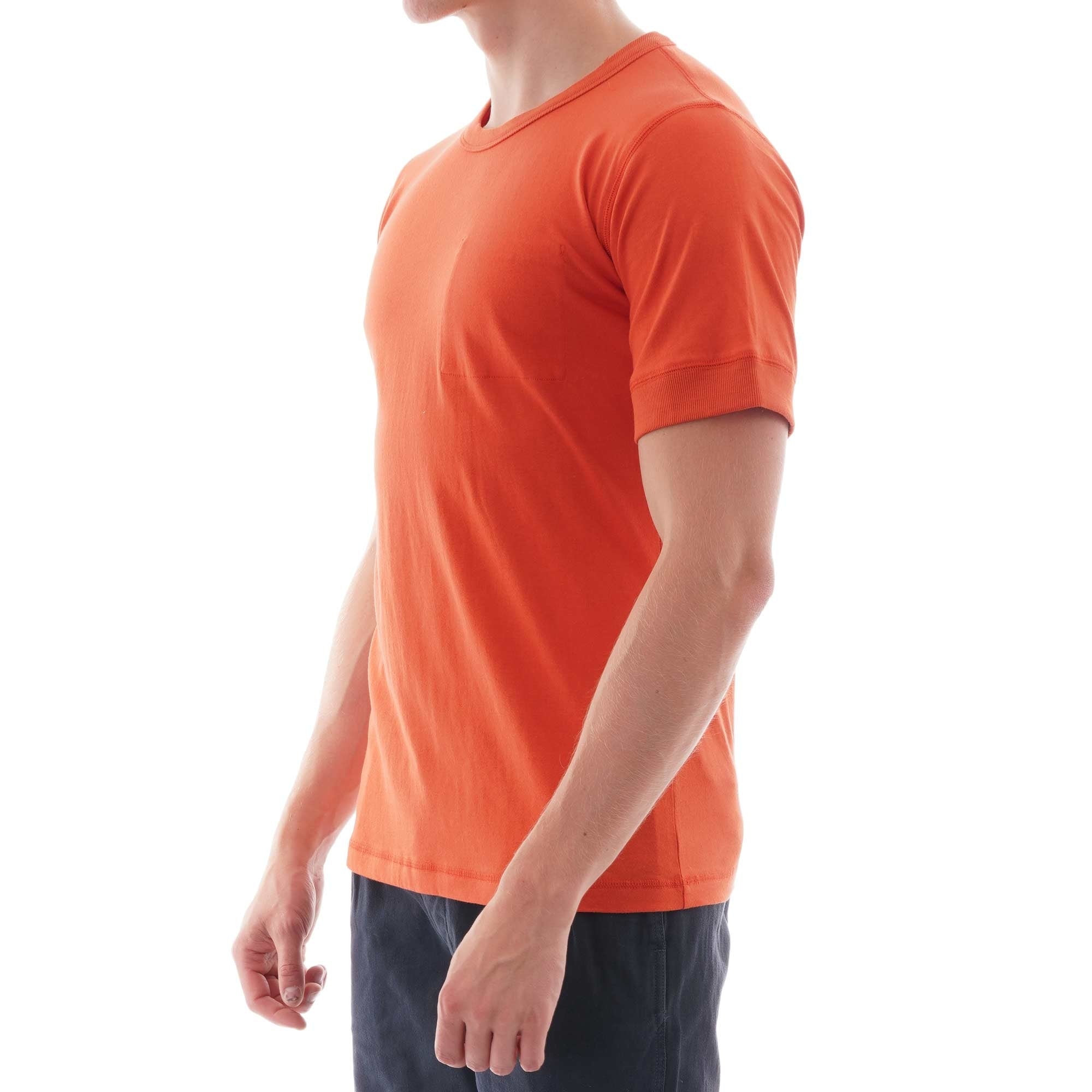 Nigel Cabourn Army T-shirt - Vintage Orange