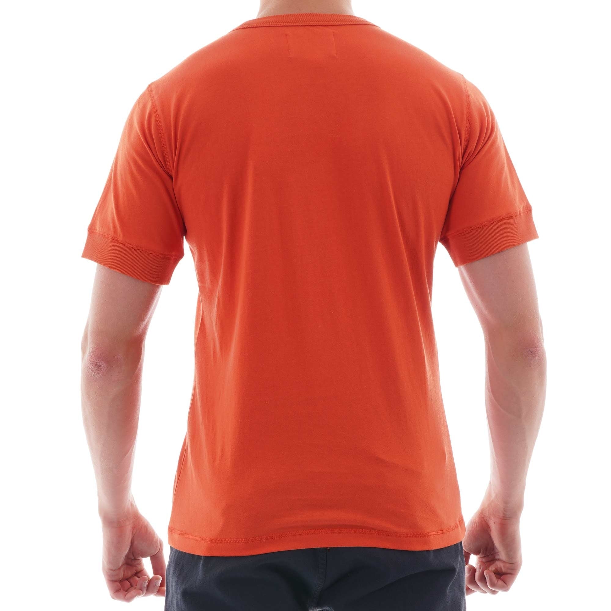 Nigel Cabourn Army T-shirt - Vintage Orange