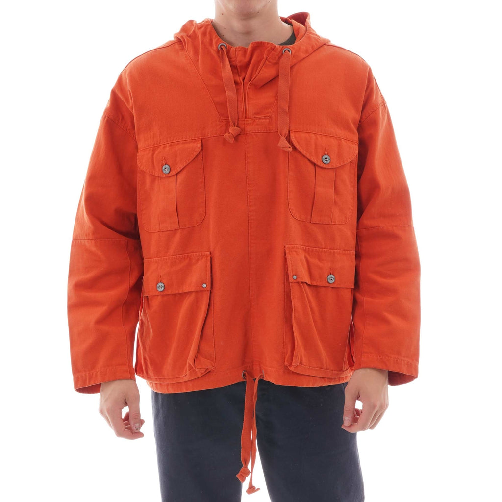 Nigel Cabourn Army Smock Jacket - Vintage Orange