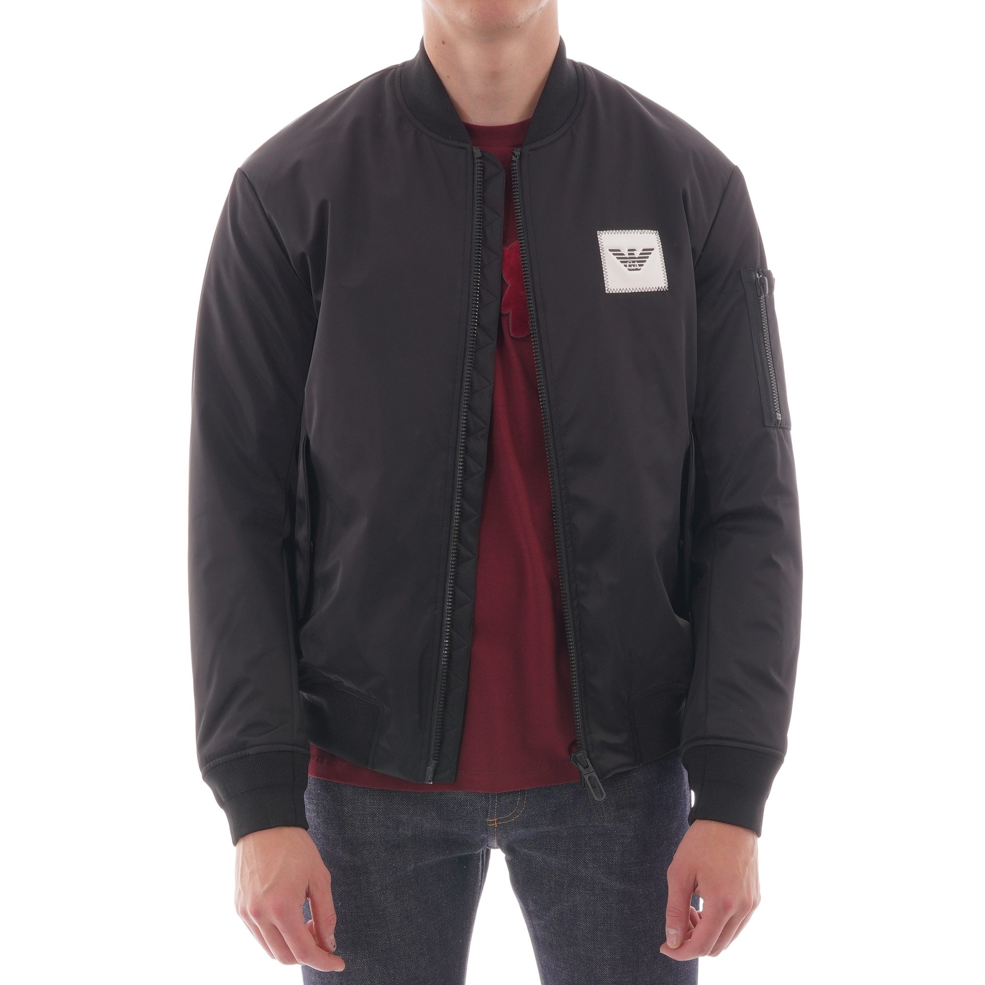 Emporio Armani Bomber Jacket - Black – Stuarts London