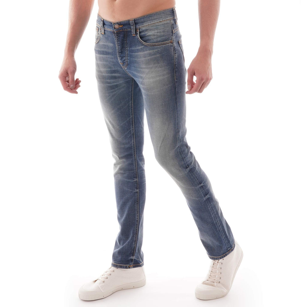 Nudie Jeans Grim Tim Denim Jeans - Worn In Broken