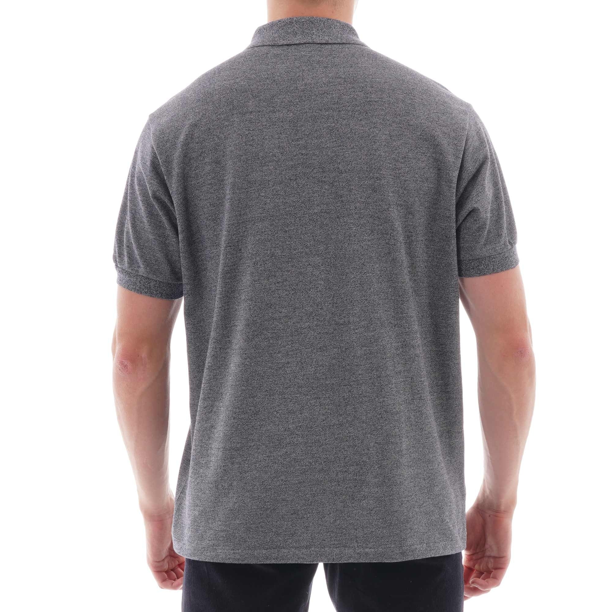 Classic Pique Polo Shirt -  Grey