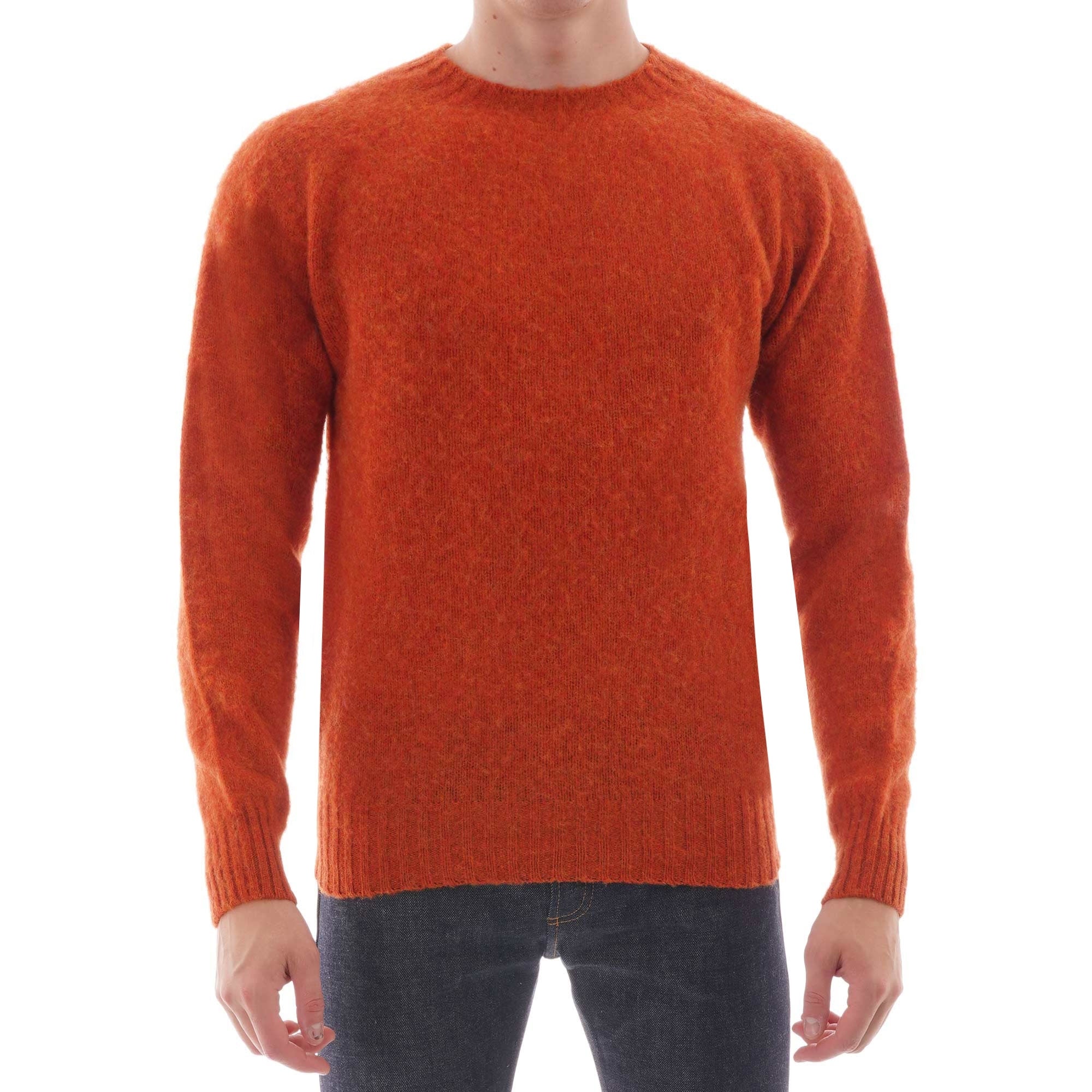 Crew neck Jumper - Rust