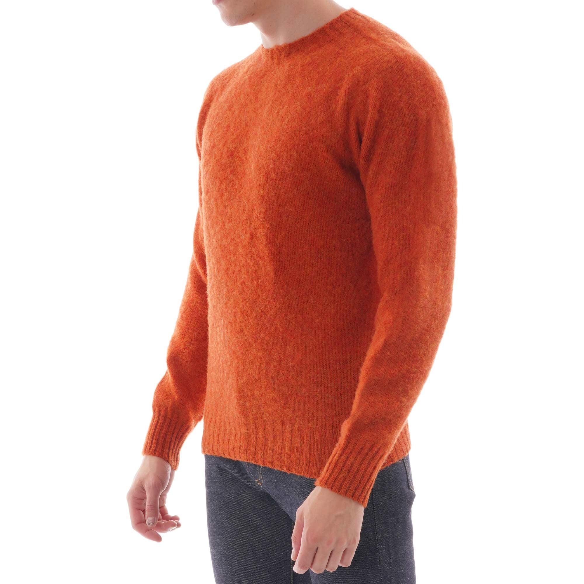 Crew neck Jumper - Rust