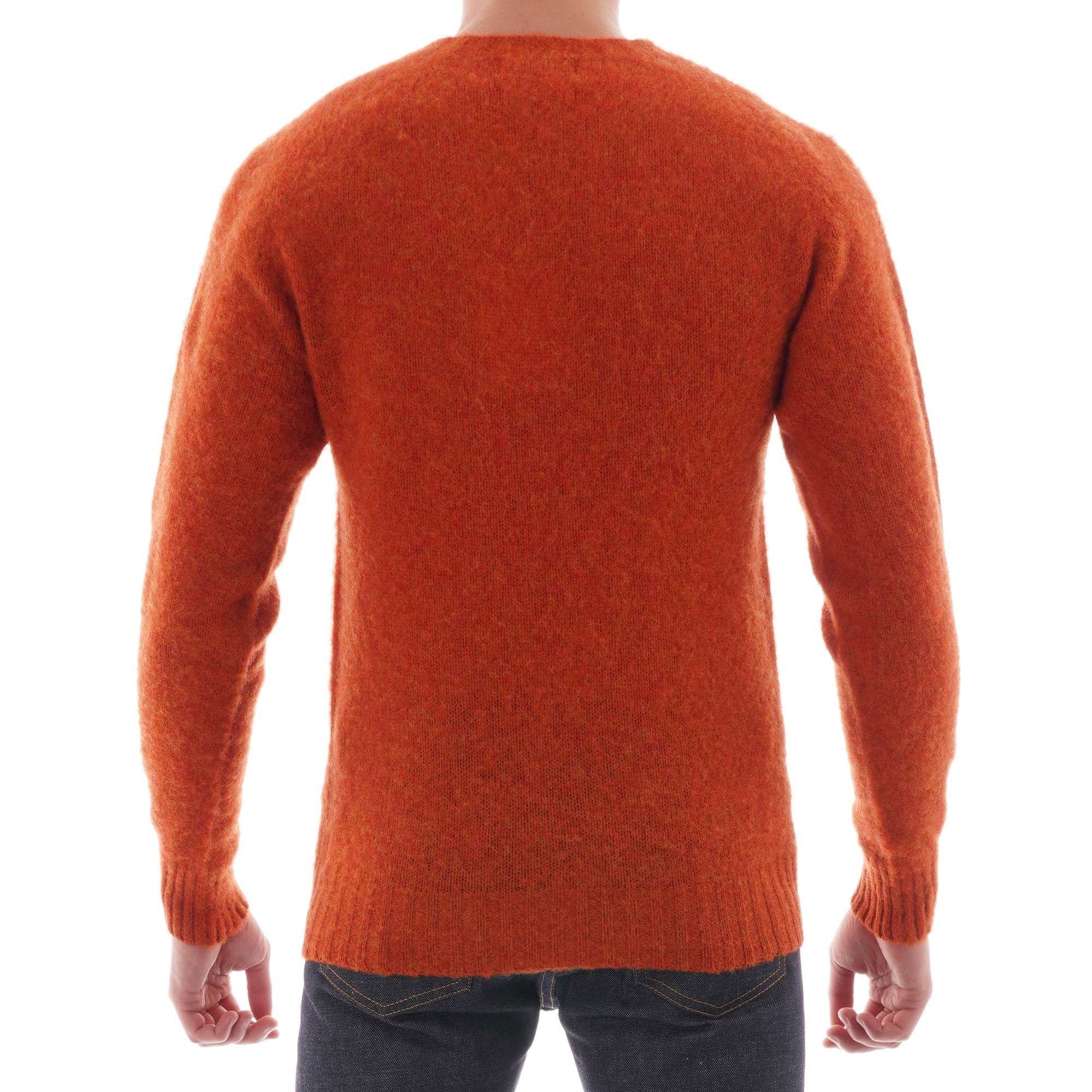 Crew neck Jumper - Rust