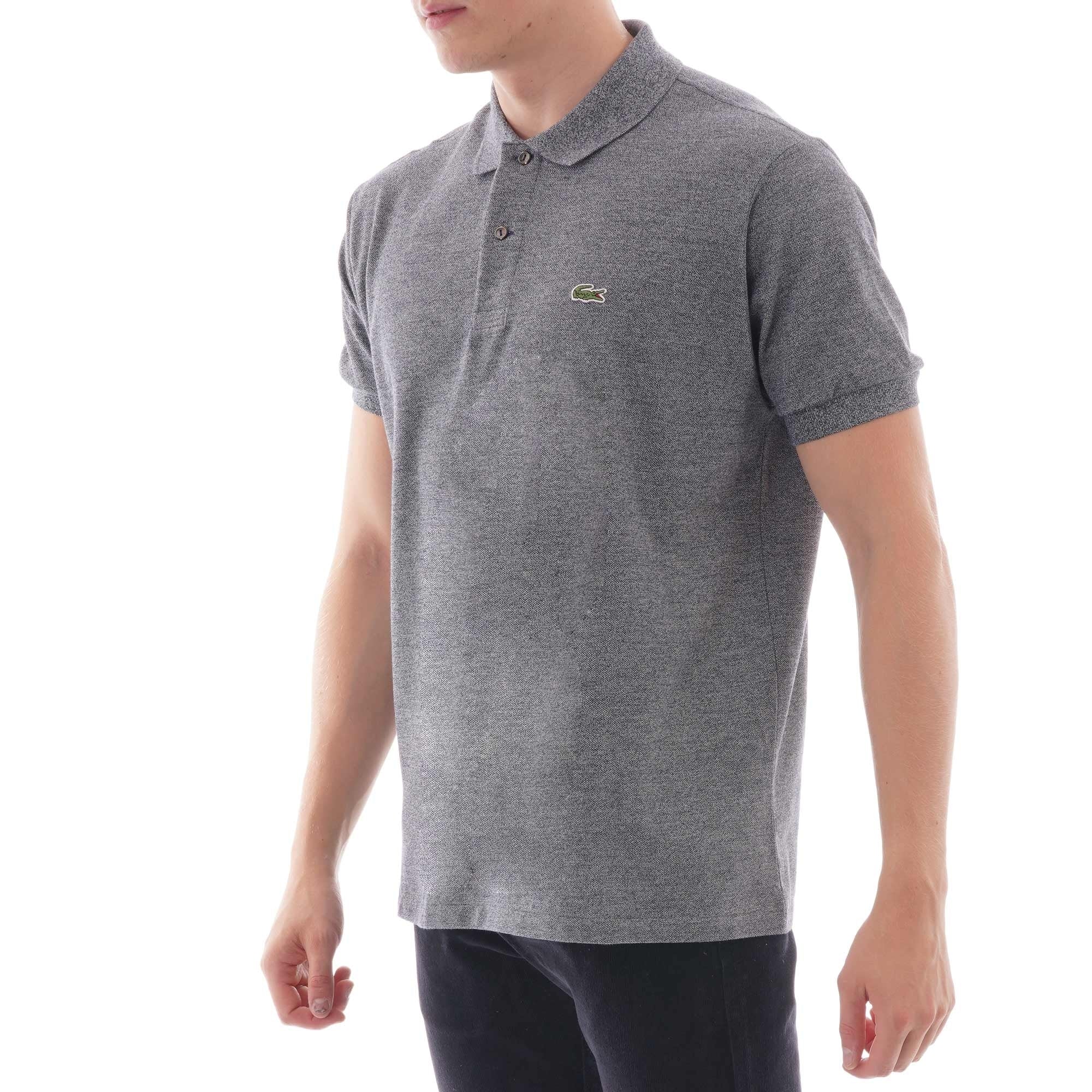 Classic Pique Polo Shirt -  Grey