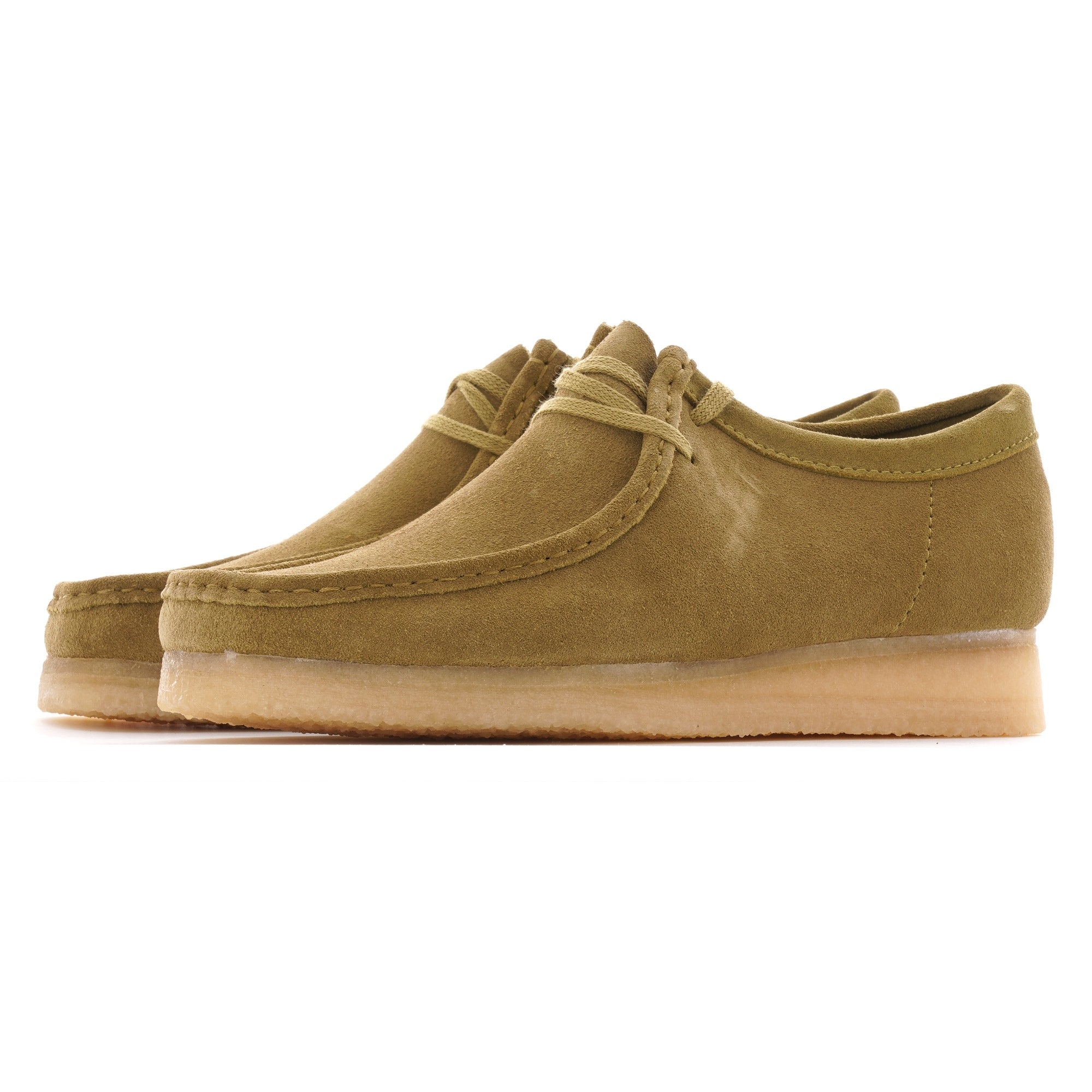 Wallabee Shoe - Khaki Suede