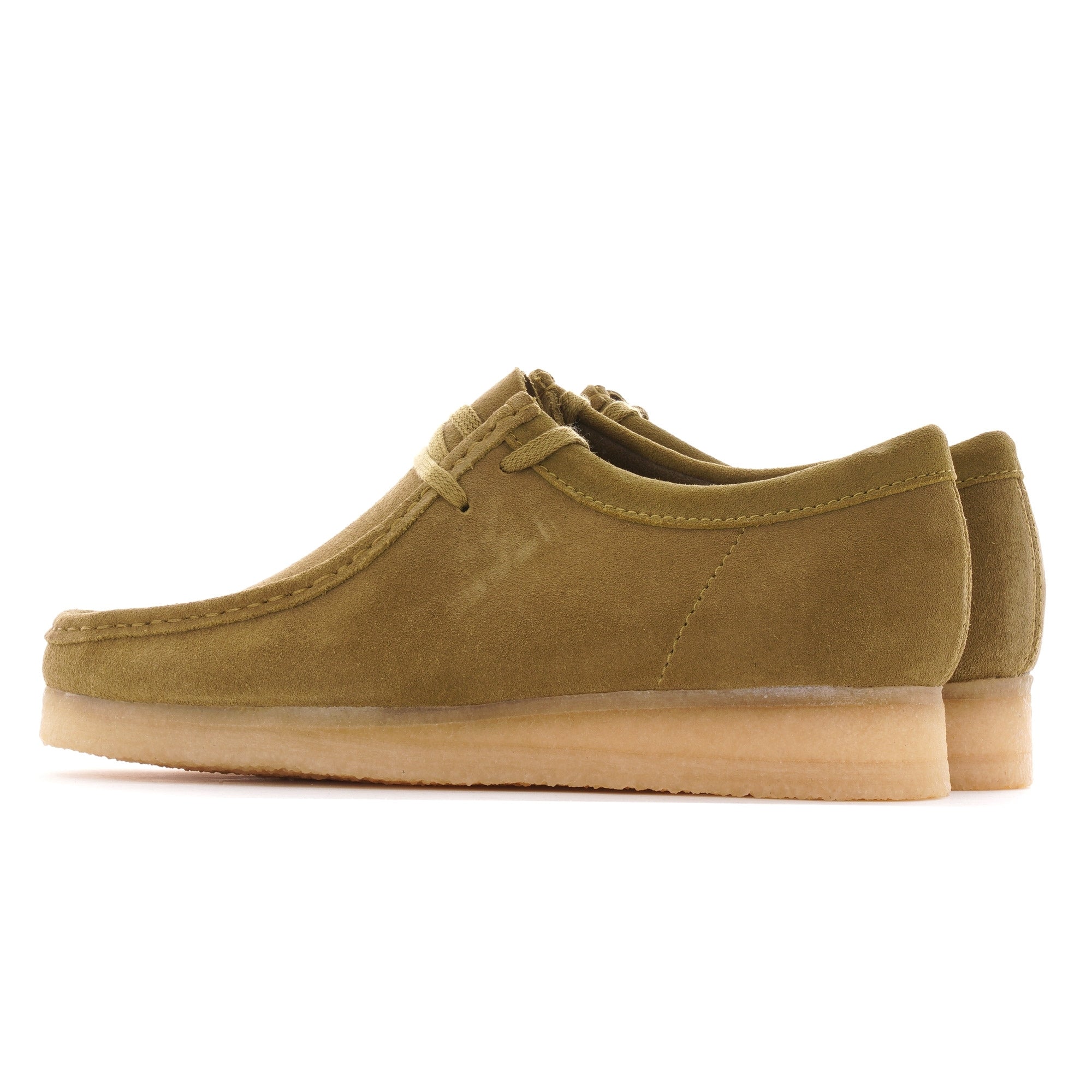 Wallabee Shoe - Khaki Suede