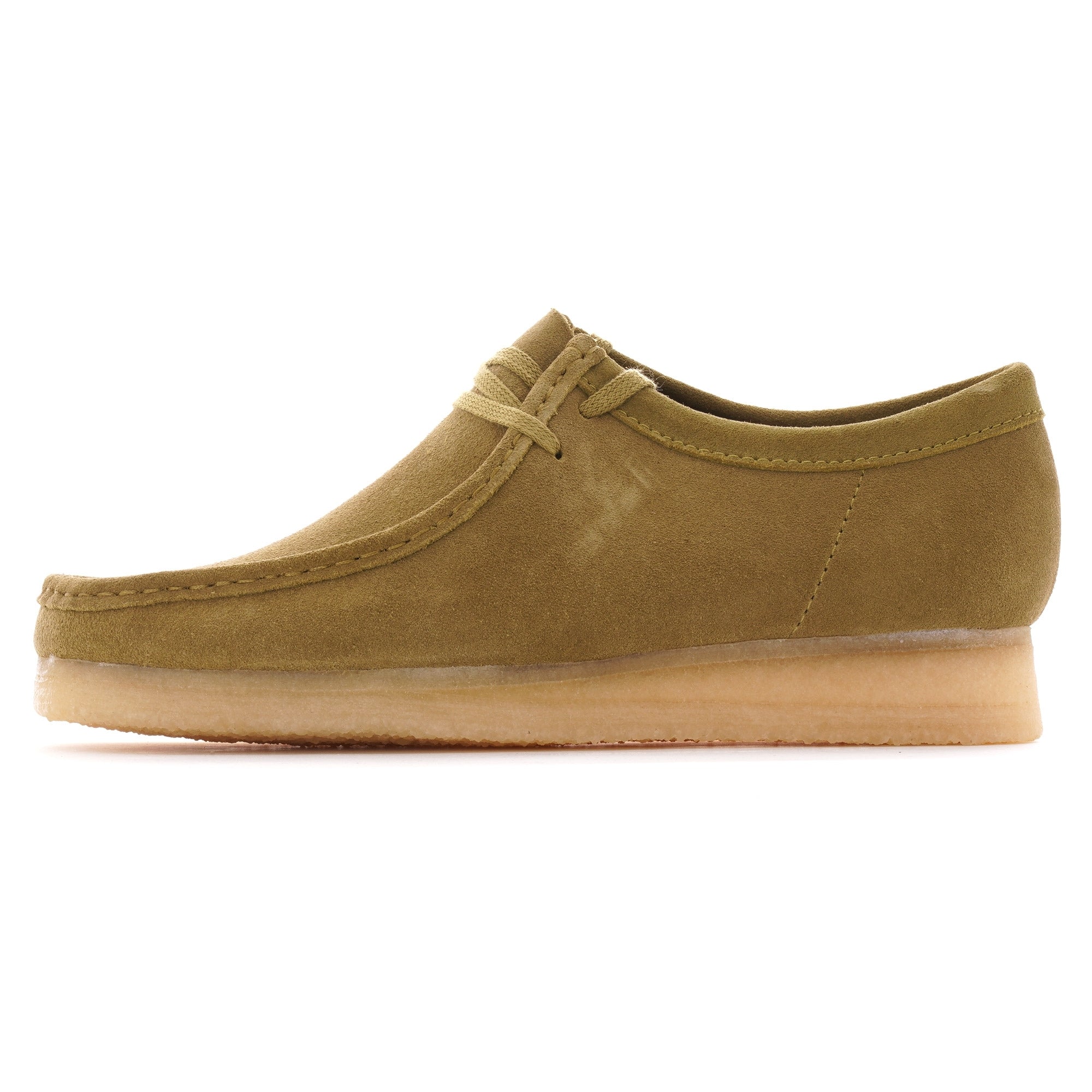Wallabee Shoe - Khaki Suede
