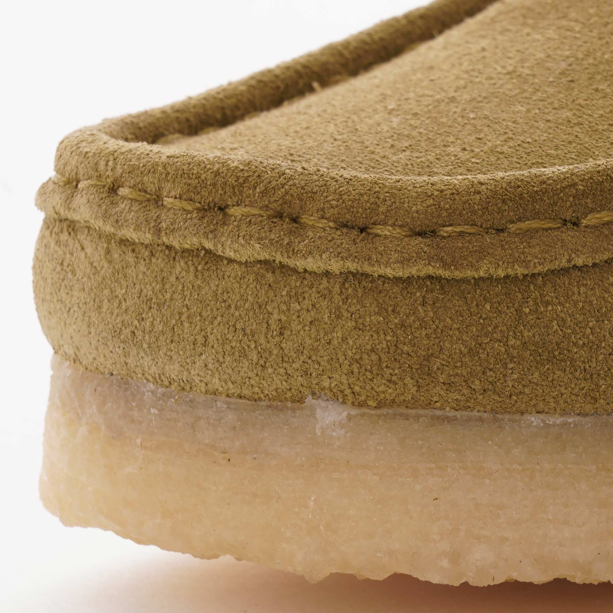 Wallabee Shoe - Khaki Suede