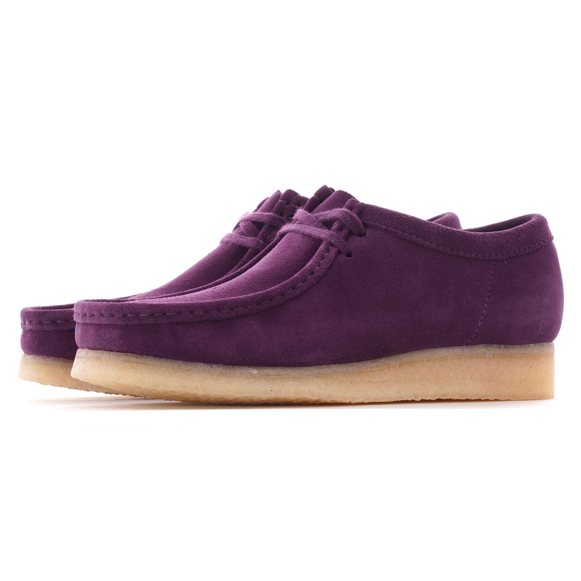 Wallabee Shoe - Deep Purple