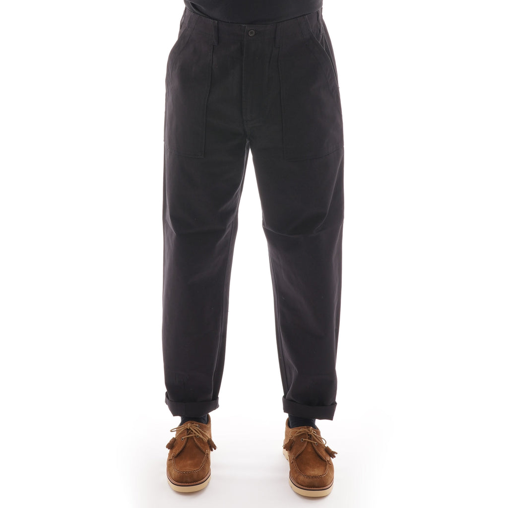 Universal Works Fatigue Pants - Black Twill