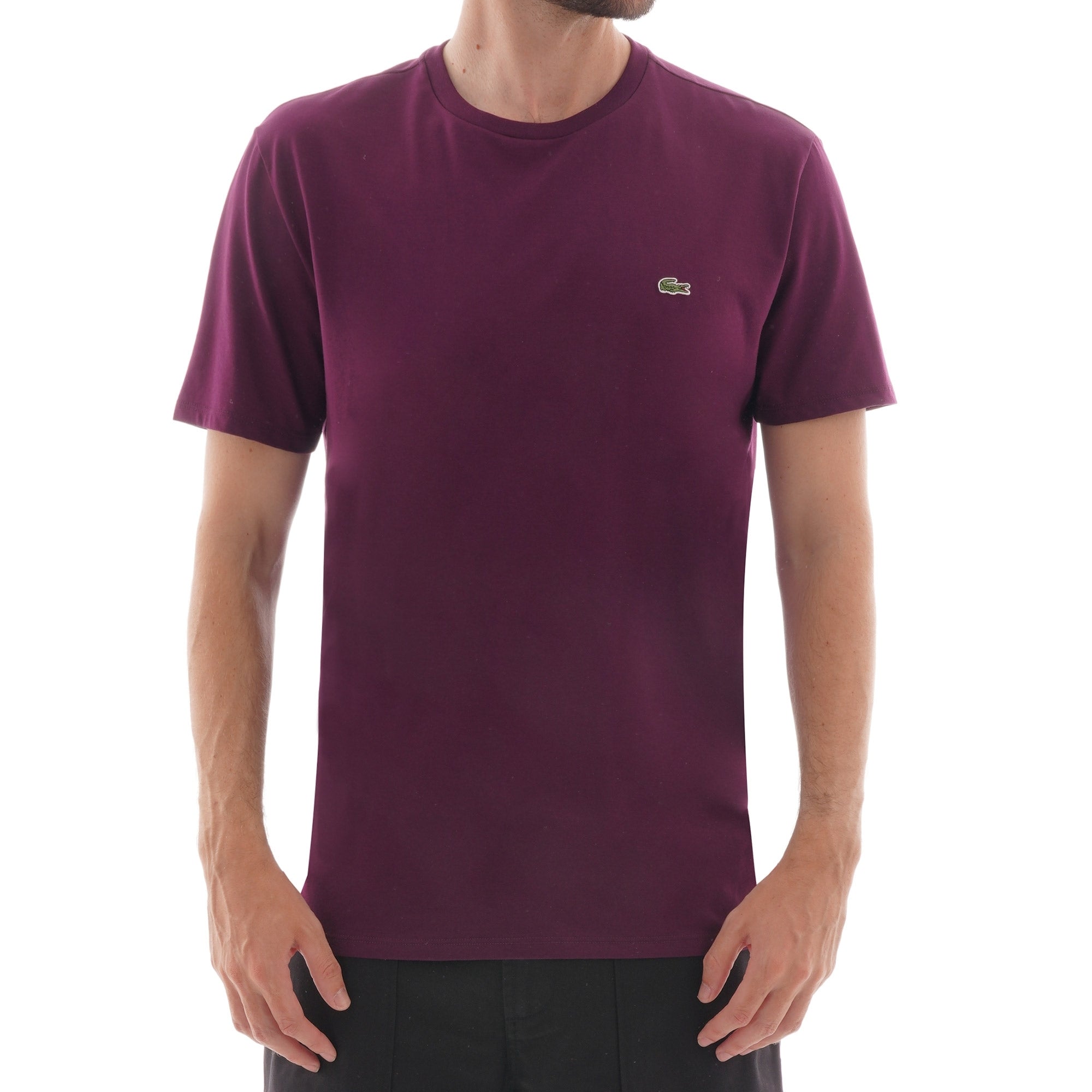 Lacoste Logo t-shirt - Bordeaux