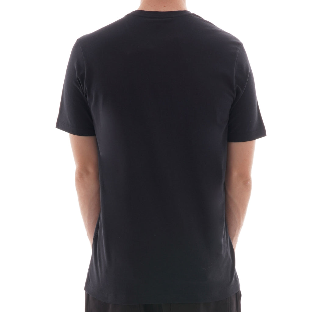Paul and Shark Crew Neck Logo T-Shirt - Black