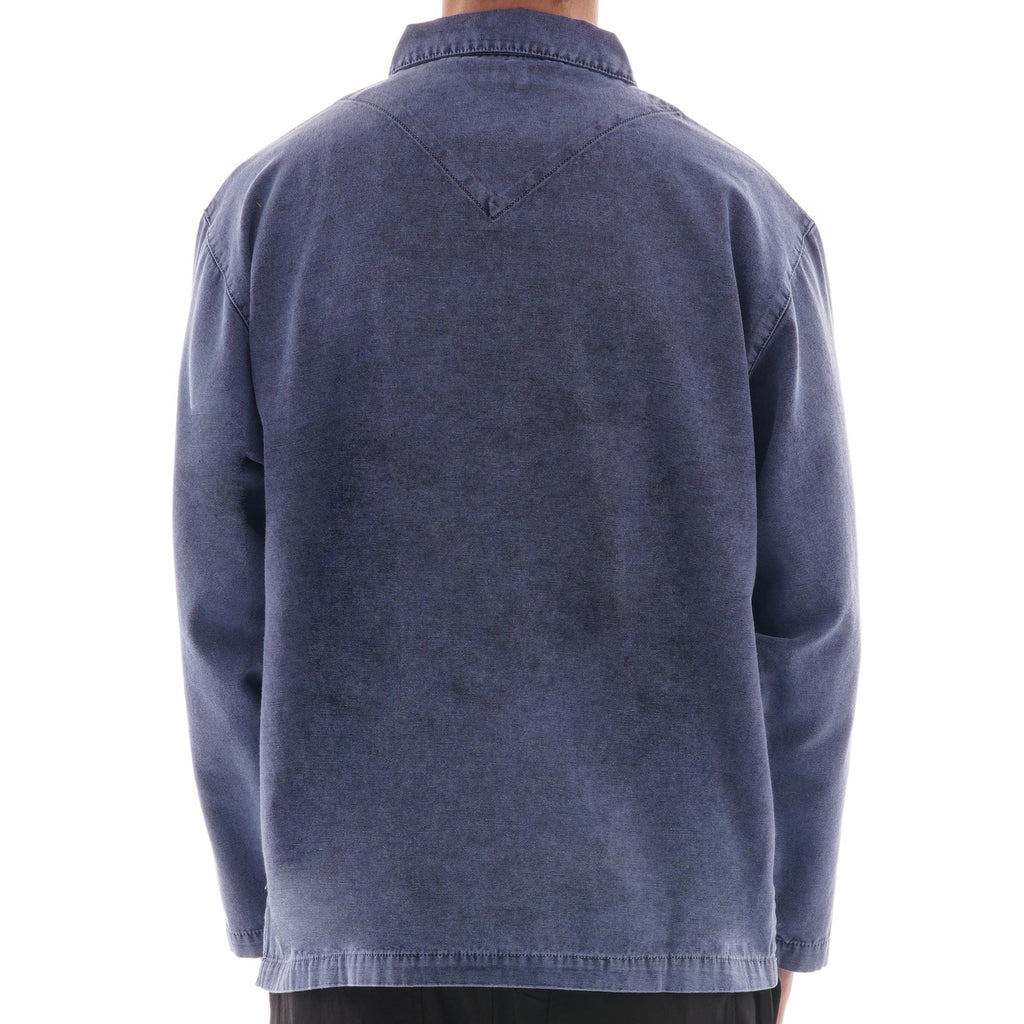 Armor Lux Denim Fishermans Smock - Blue