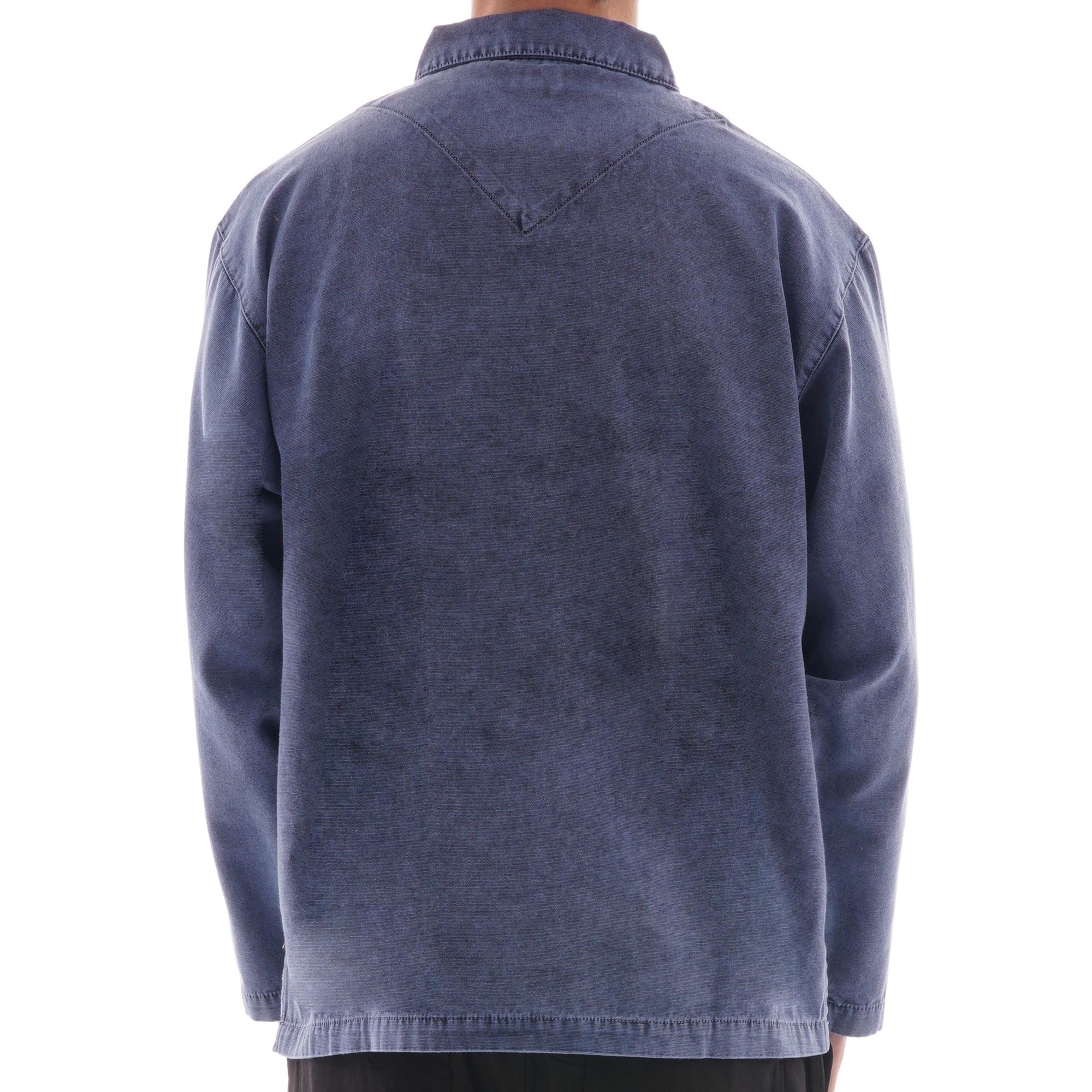 Armor Lux Denim Fishermans Smock - Blue