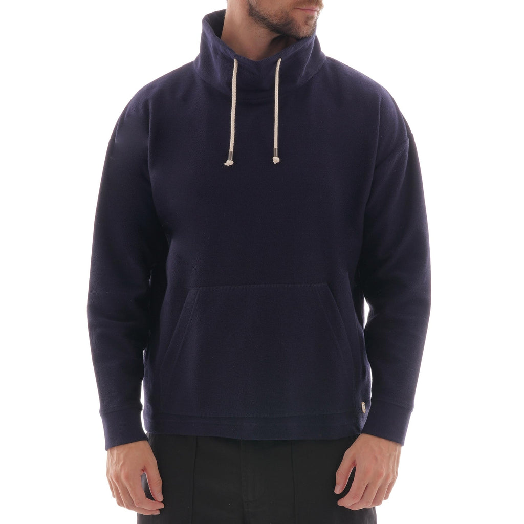 Armor Lux Col Montant Sweatshirt - Navy