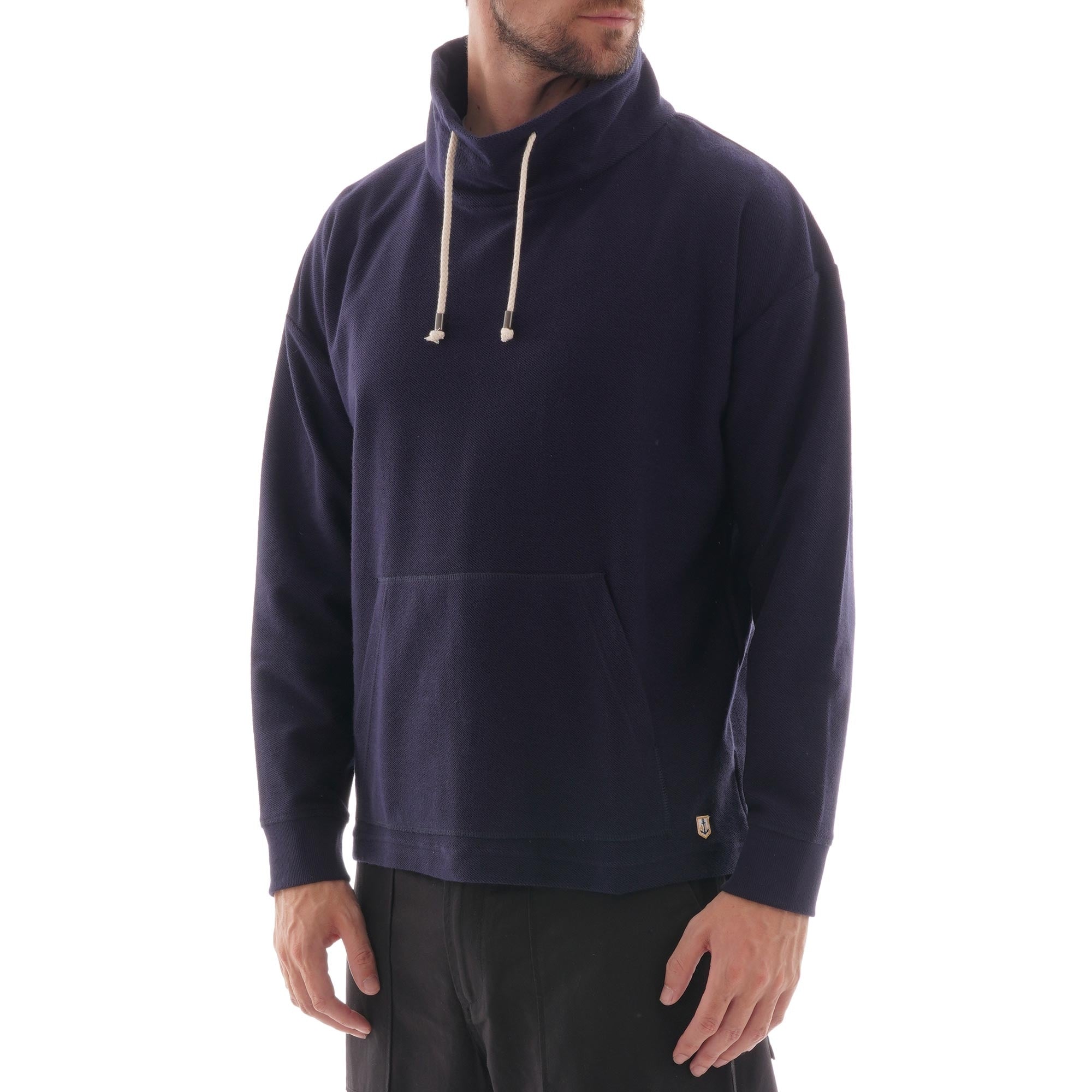 Armor Lux Col Montant Sweatshirt - Navy