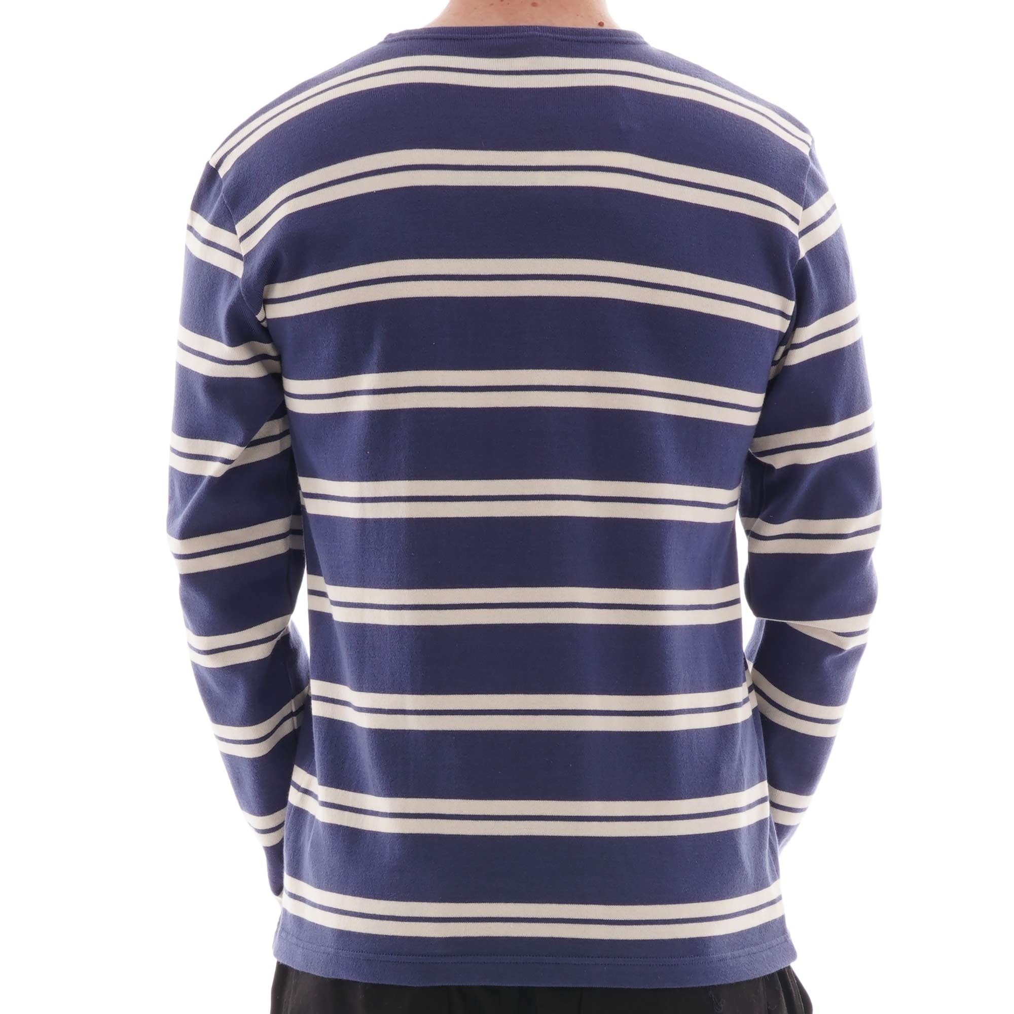 Armor Lux Breton Striped Sweatshirt - Ink/Natural