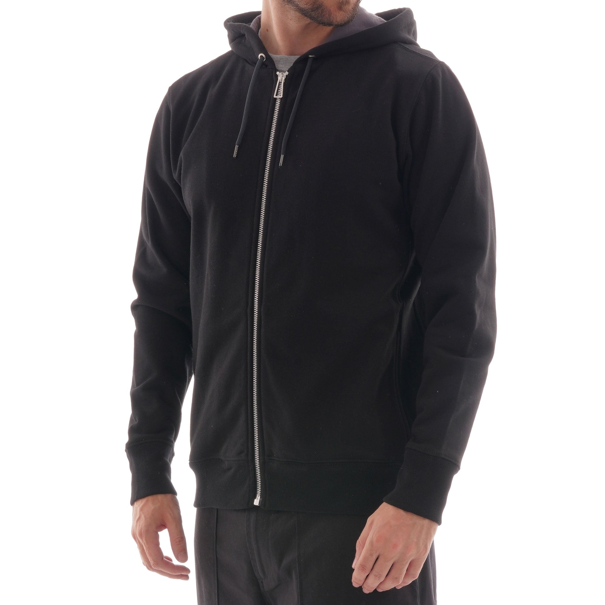 Paul Smith Zip-Front Hoodie - Black