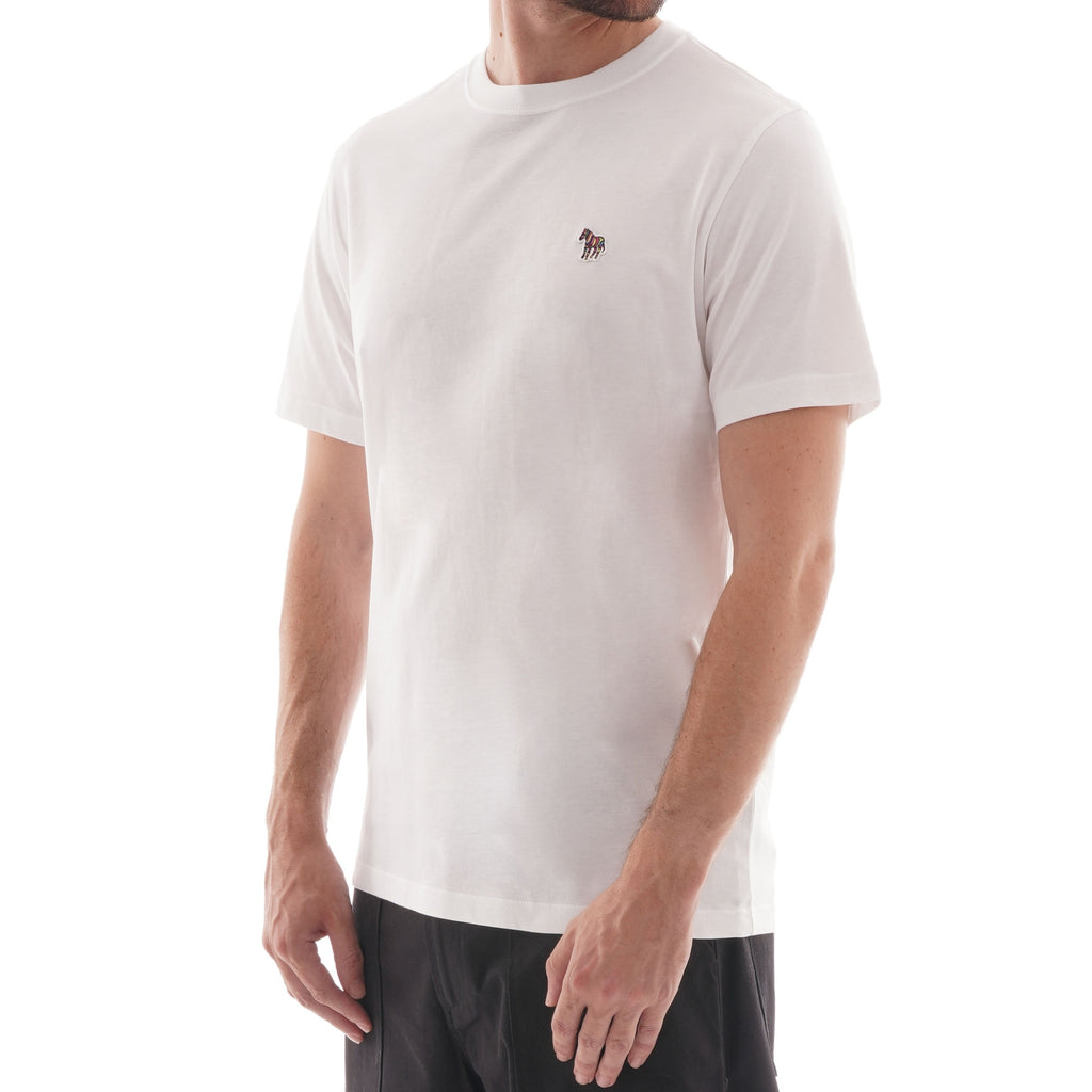 Zebra Logo print T-shirt - White
