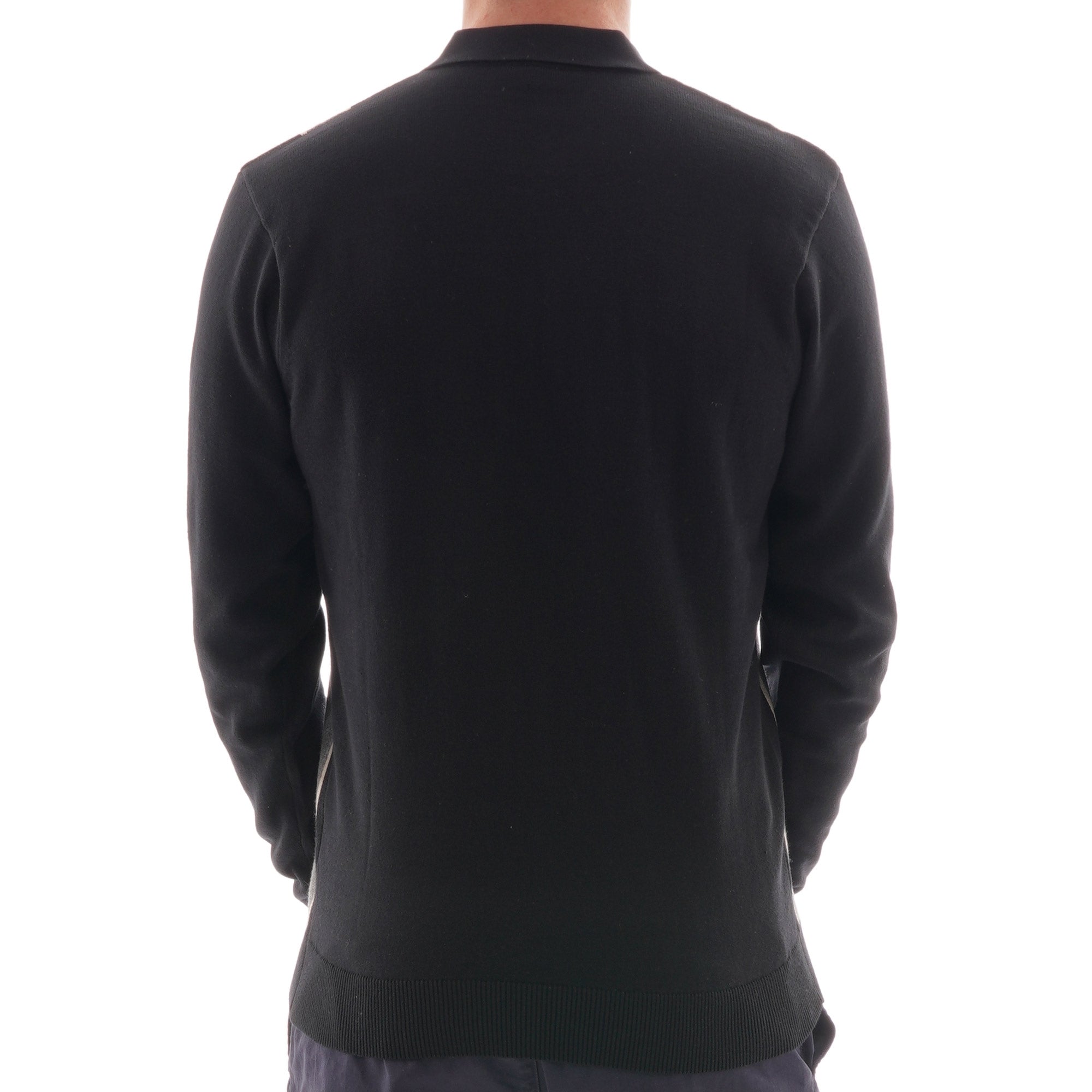 Gabicci Vintage Half Zip Knitwear - Black