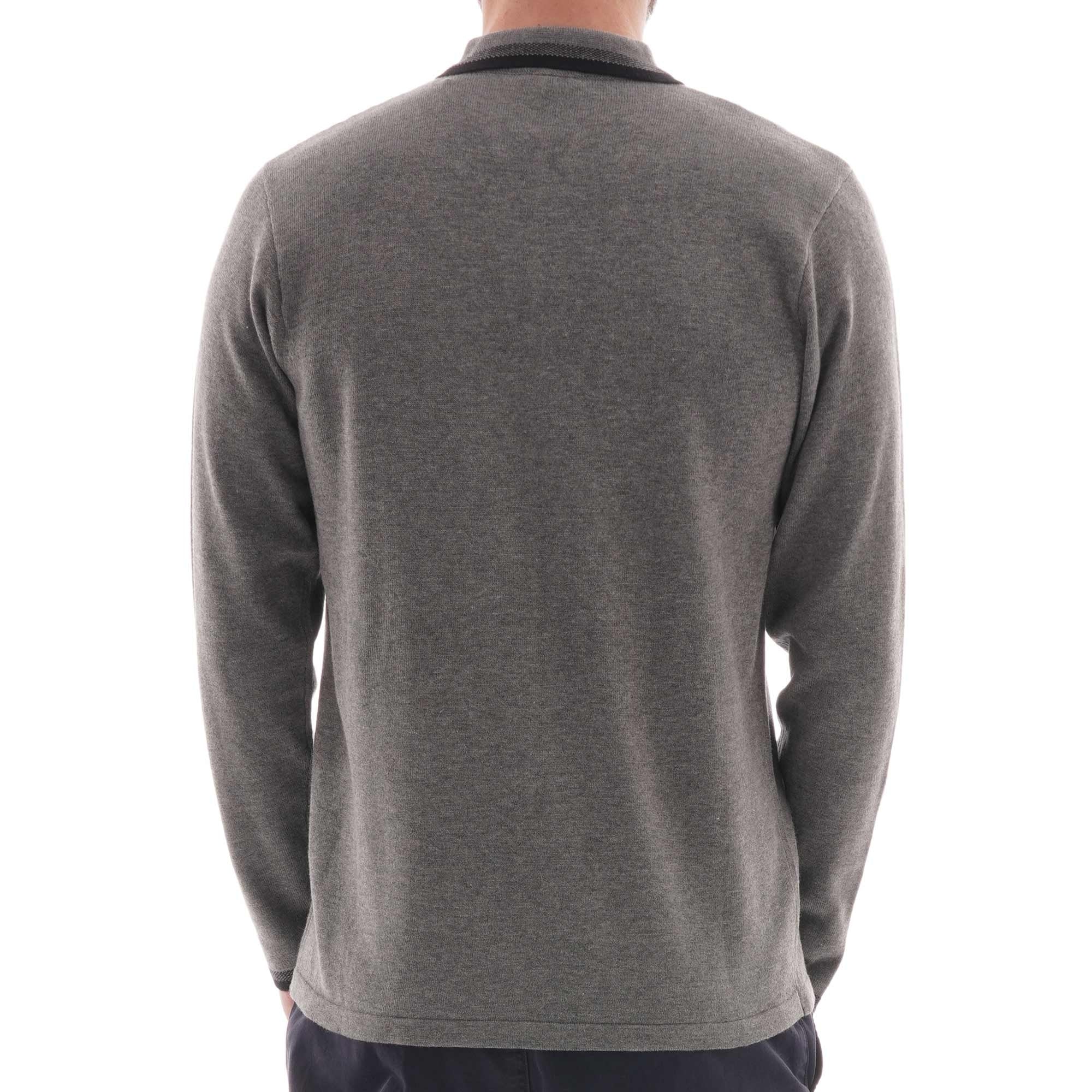 Gabicci Vintage Guido Knitwear Cardigan - Grey