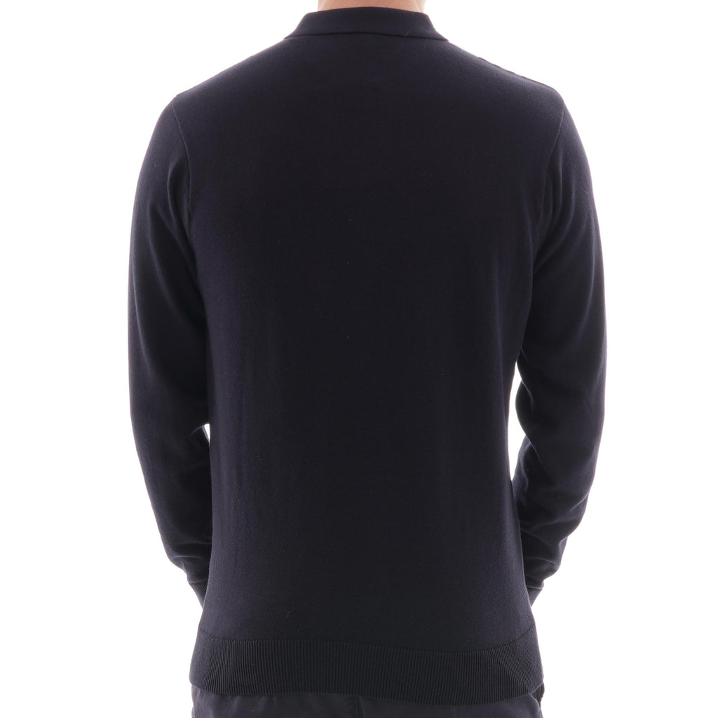 Gabicci Vintage Searle Knitted polo shirt - Navy