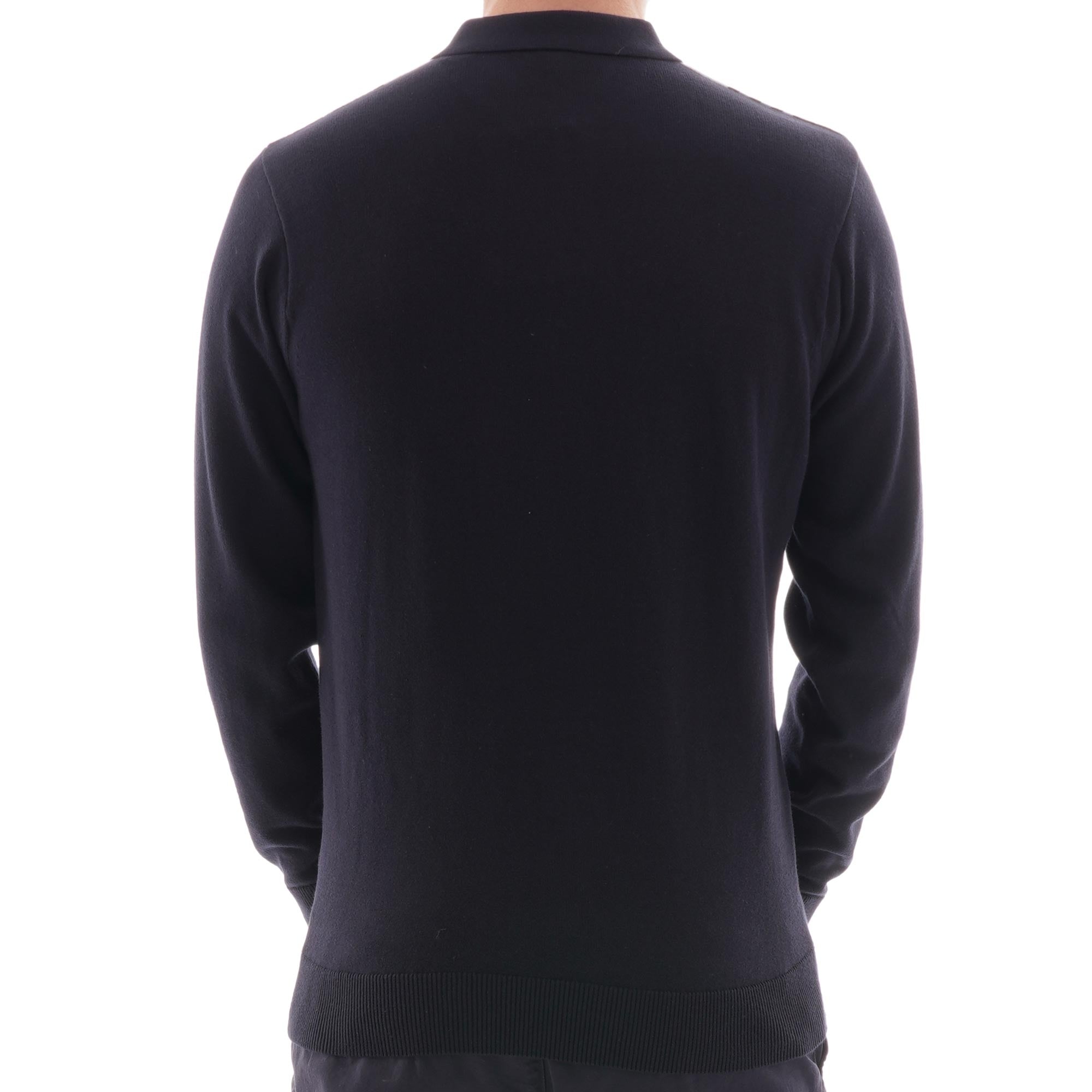 Gabicci Vintage Searle Knitted polo shirt - Navy