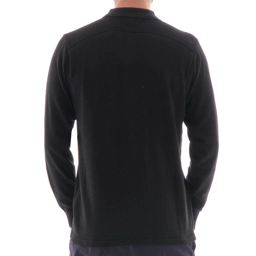 Gabicci Vintage Moby Knitted Cardigan - Black