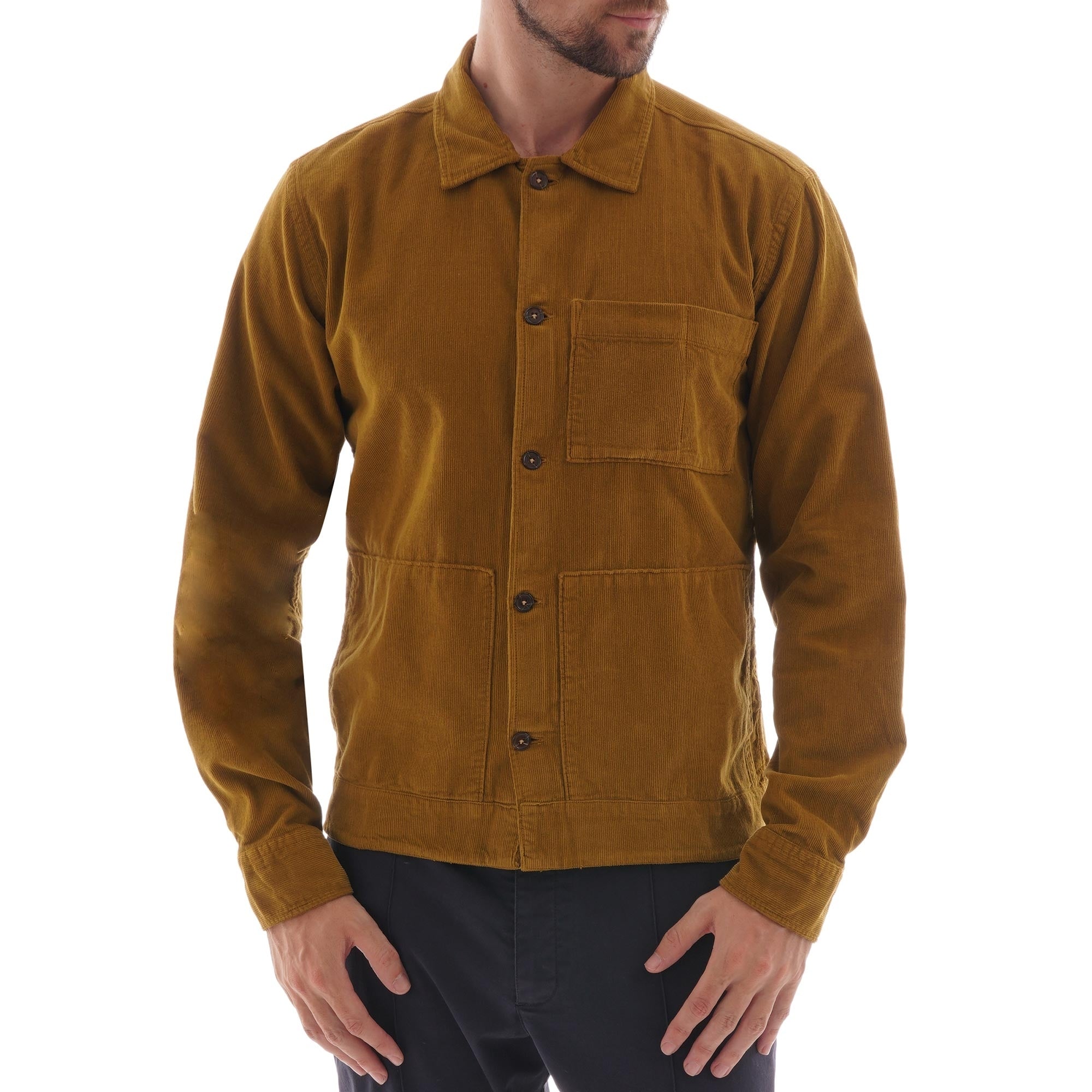Universal Works Uniform Shirt - Mustard