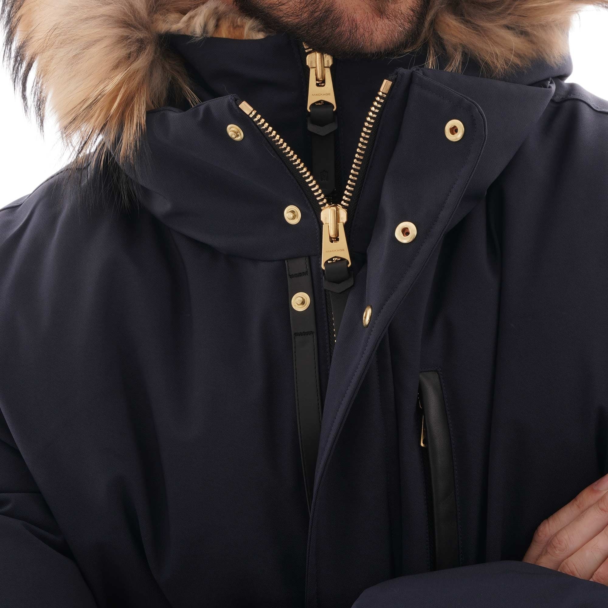 Mackage Dixon Winter Down Parka - Navy