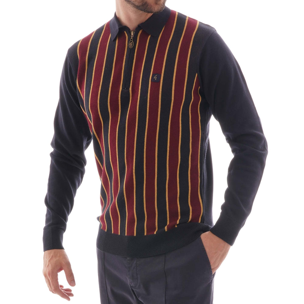Gabicci Vintage Gabicci Half Zip Knitwear - Navy