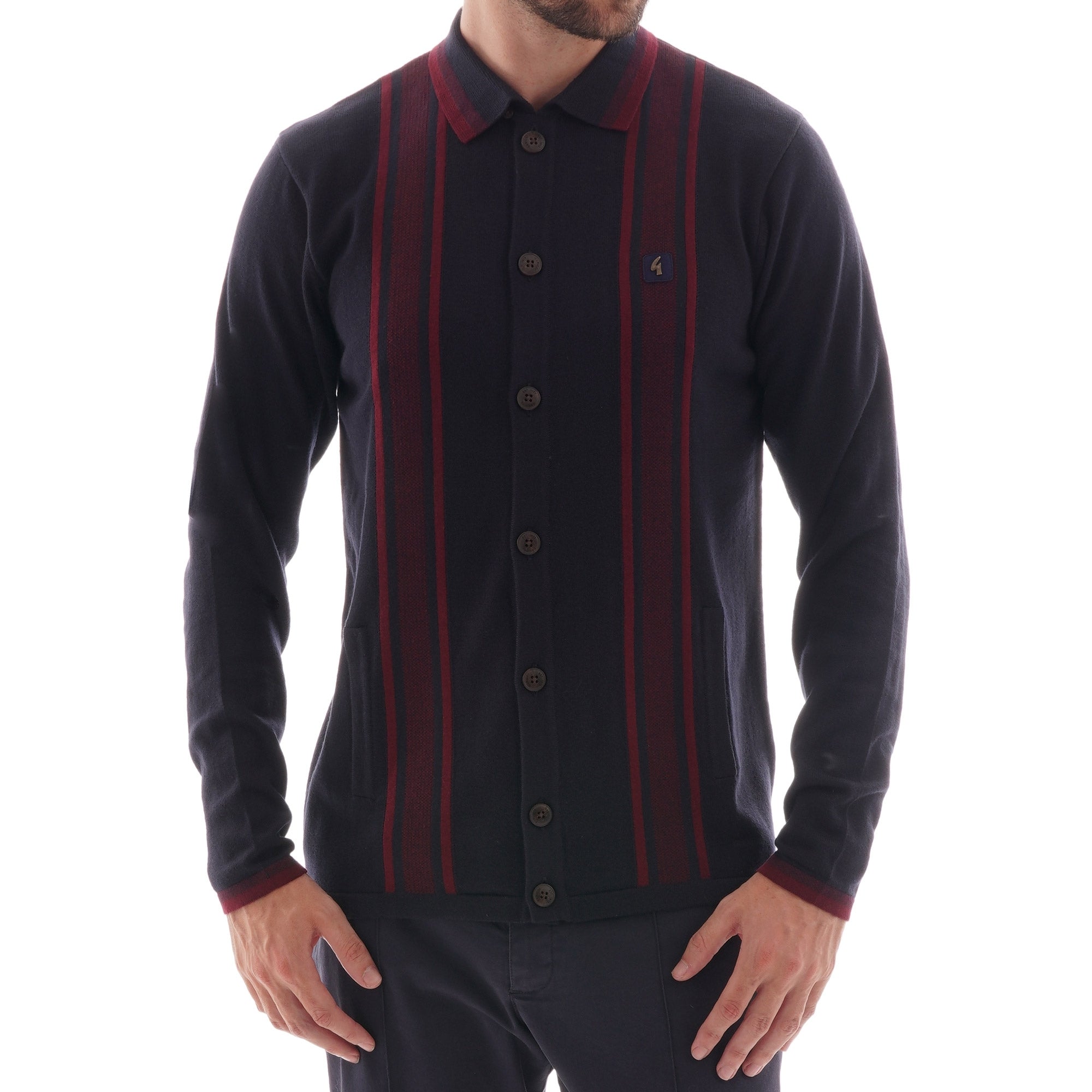Gabicci Vintage Guido Cardigan - Navy
