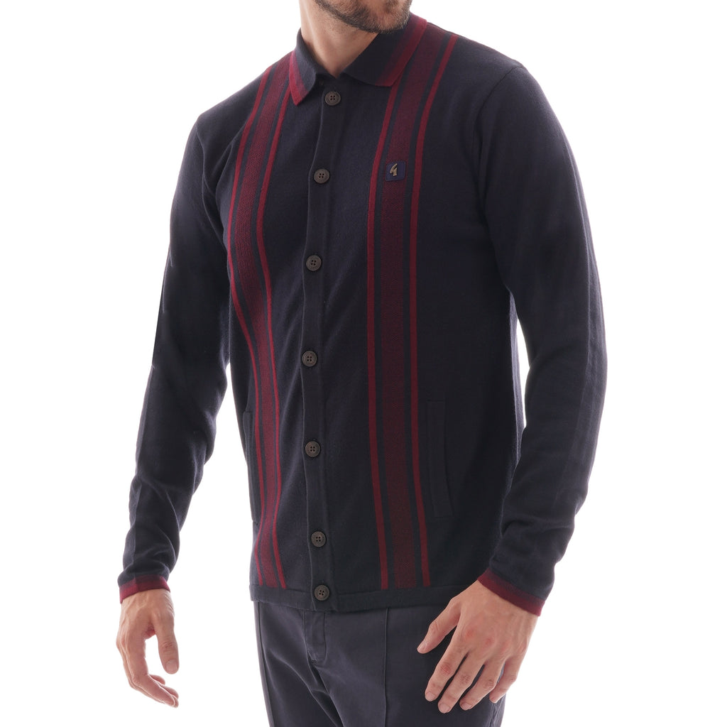 Gabicci Vintage Guido Cardigan - Navy