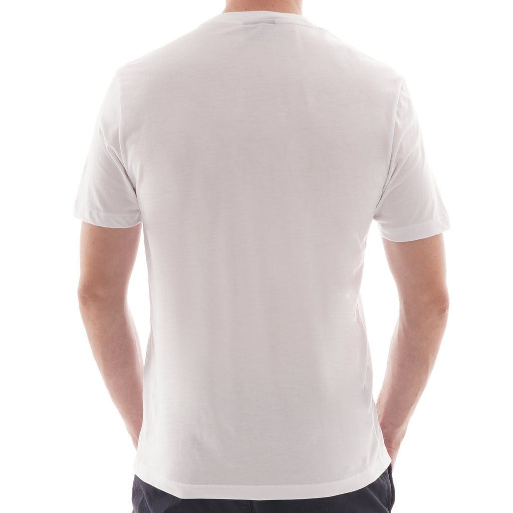 Emporio Armani Block Logo T-Shirt - White