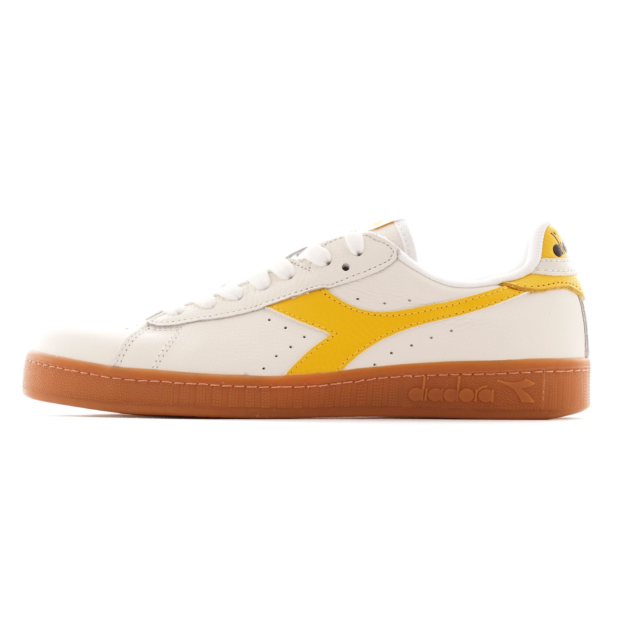 Diadora Game L Low - White and Yellow
