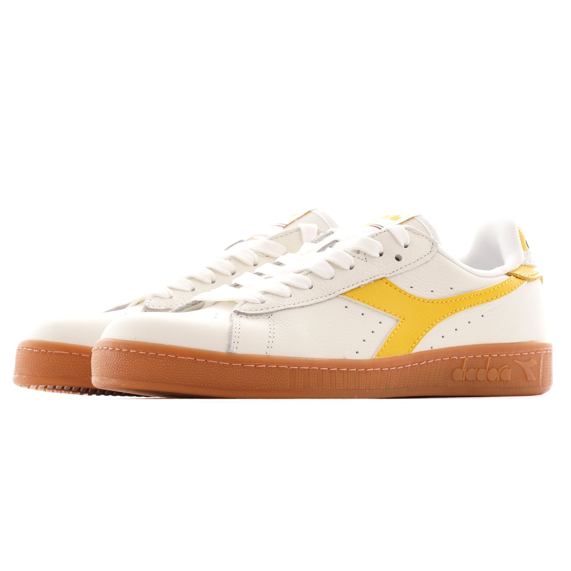 Diadora Game L Low - White and Yellow