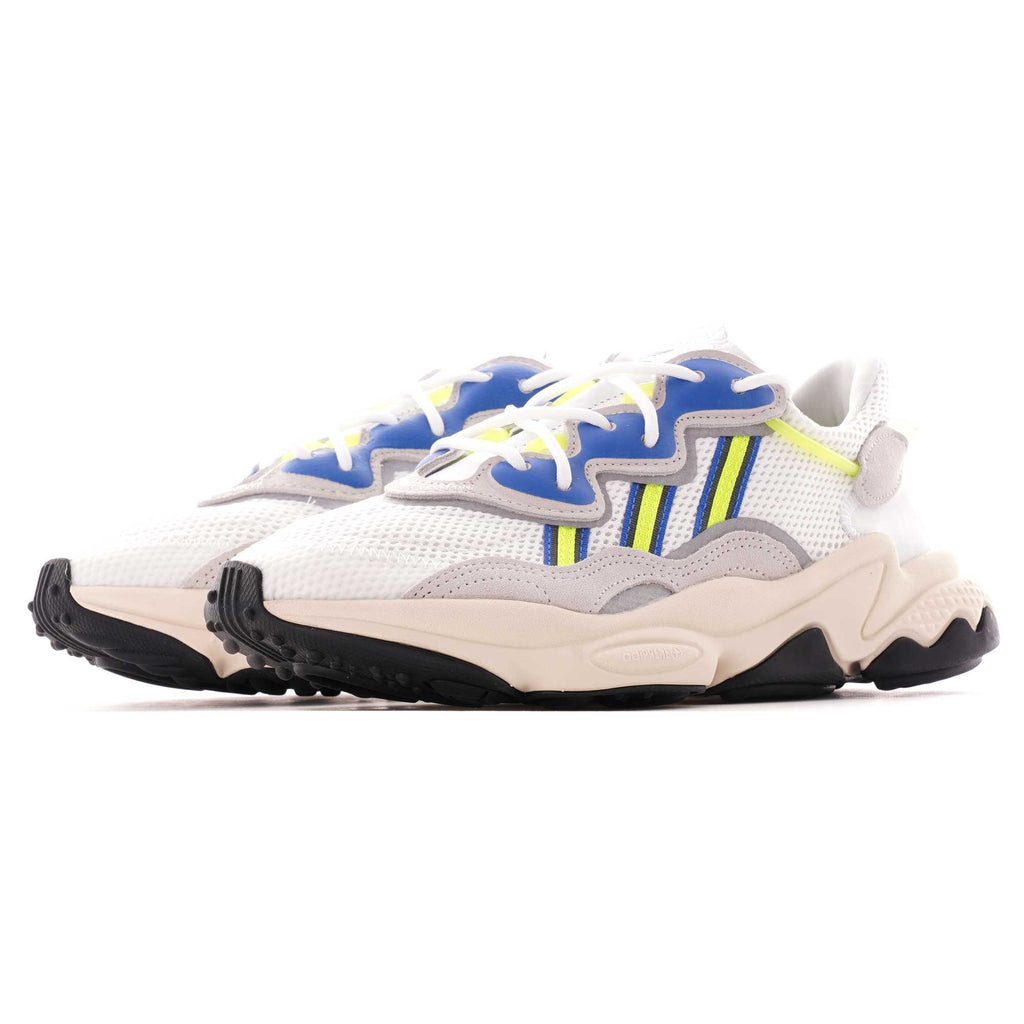 Adidas Originals Ozweego Shoes - White/Blue/Green
