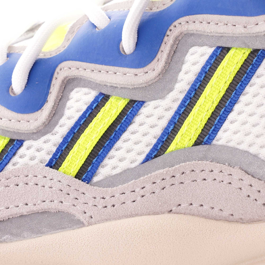 Adidas Originals Ozweego Shoes - White/Blue/Green