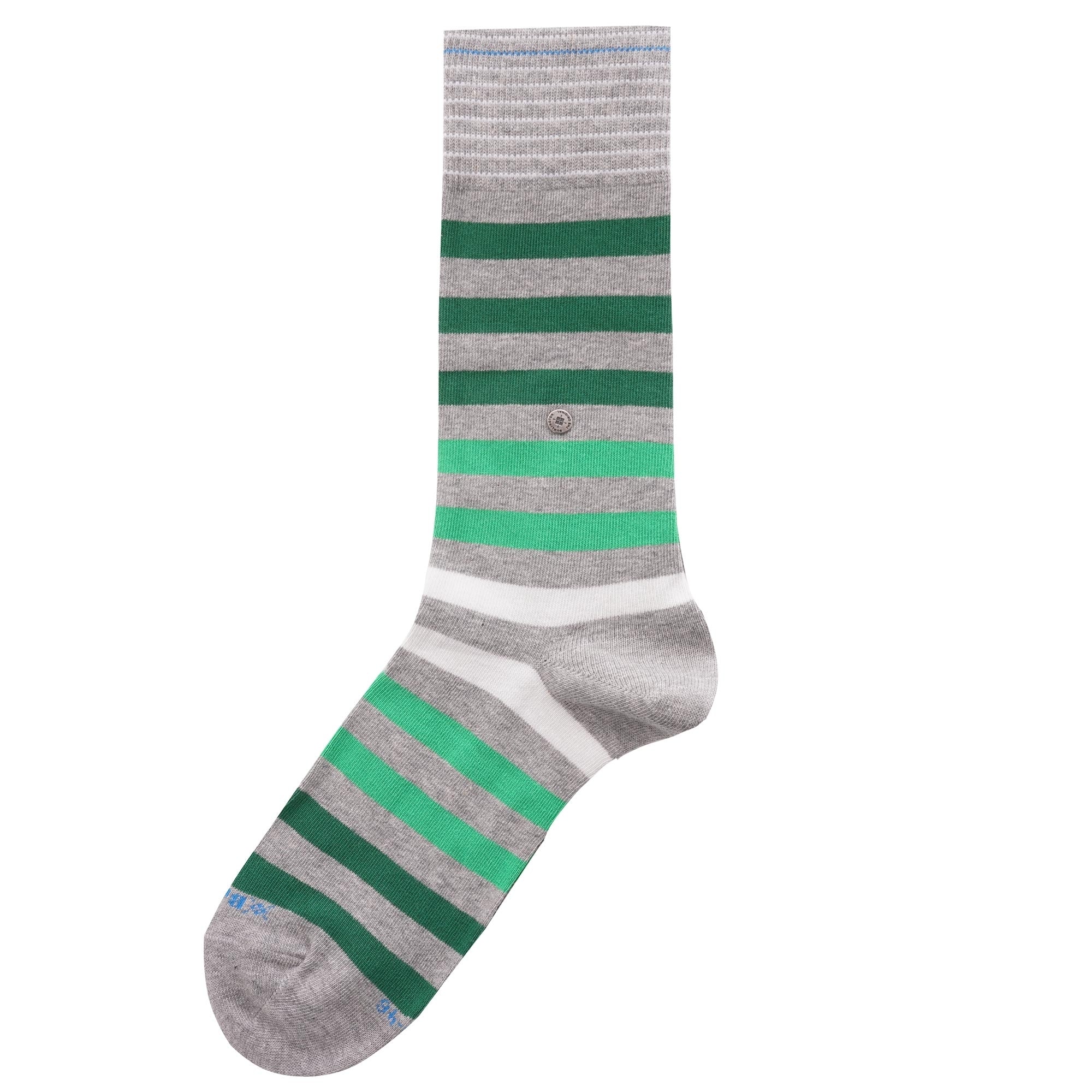 Burlington Socks Blackpool Socks - Grey/Green