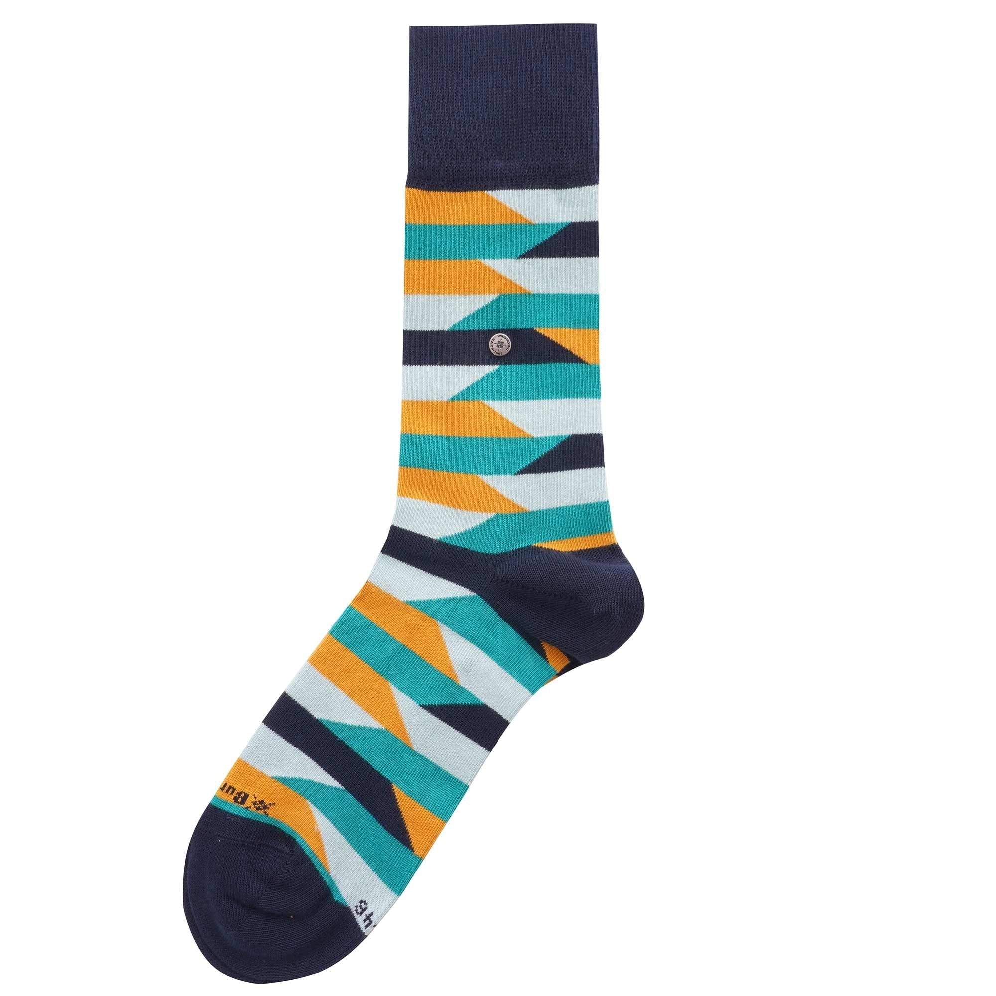 Burlington Socks Fragment Socks - Navy