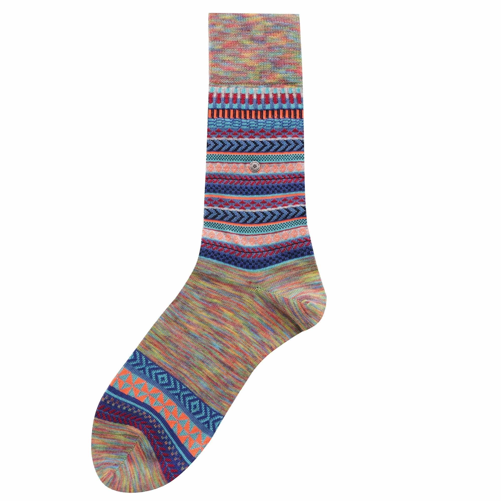 Burlington Socks X-Fair Isle Socks - Multi-coloured