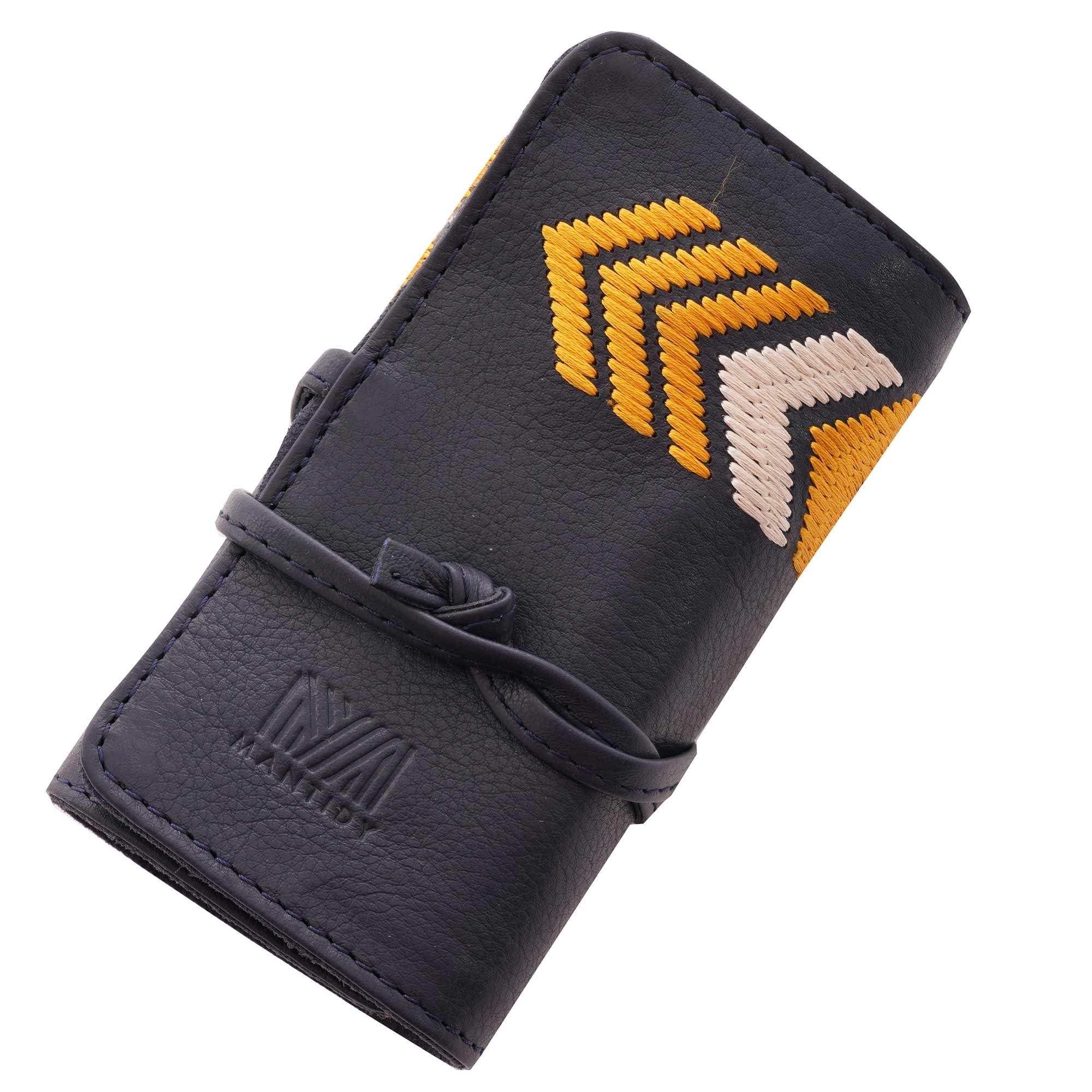 MANTIDY Gaucho Grooming Roll - Navy Blue
