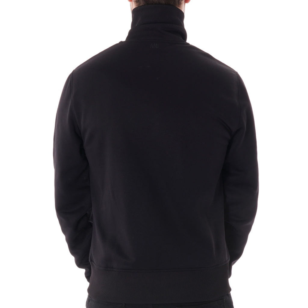 AMI Zip Up Sweatshirt - Black
