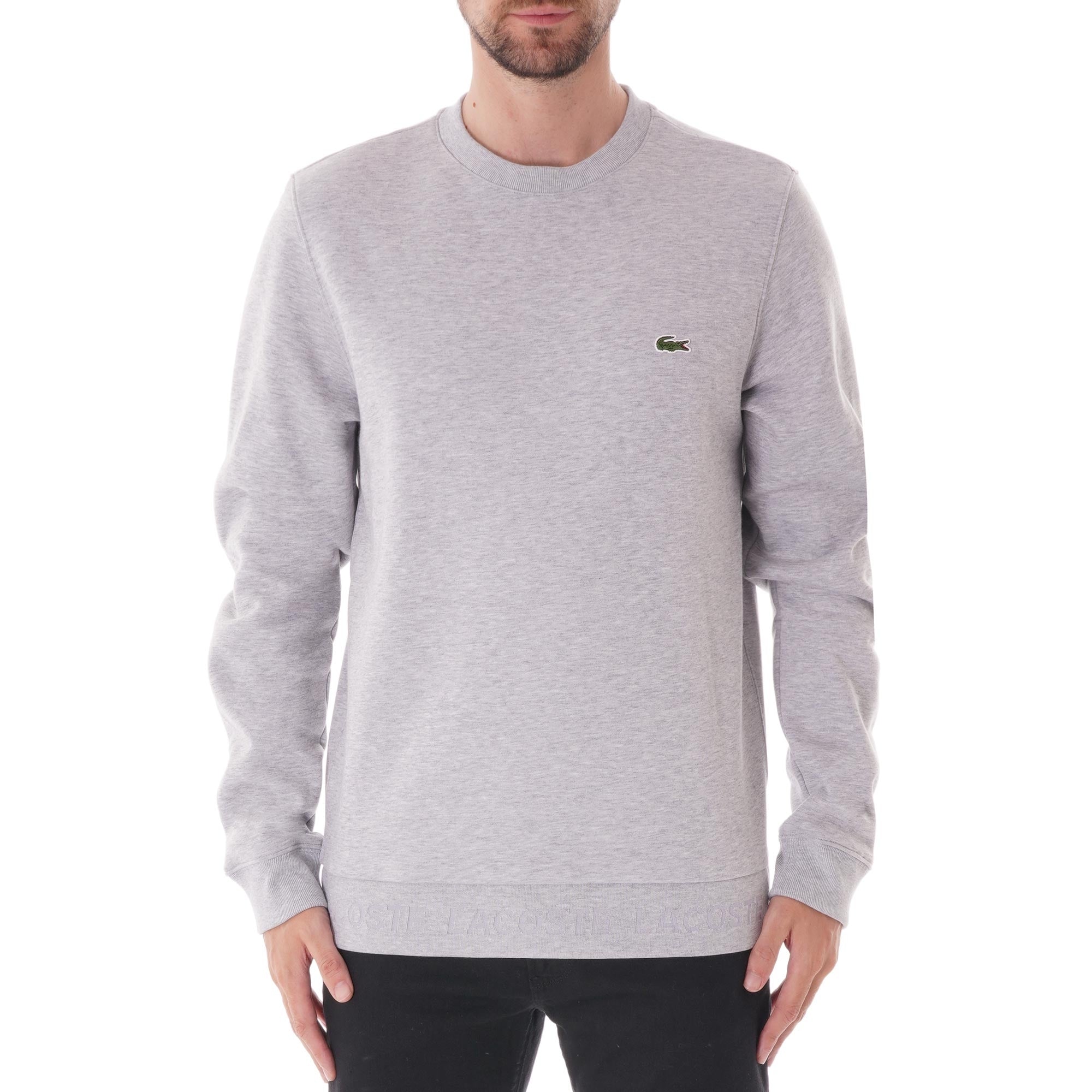 Lacoste Sport Crew Neck Sweatshirt - Grey