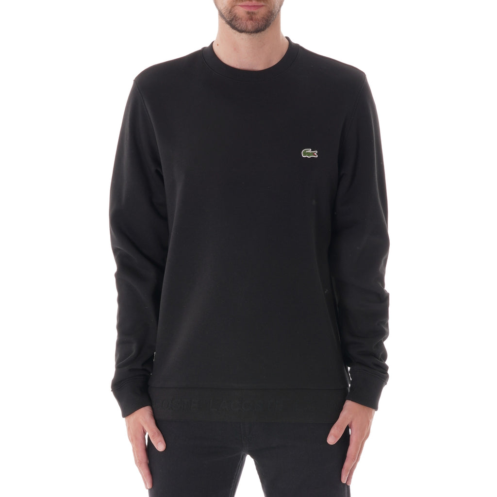 Lacoste Sport Crew Neck Sweatshirt - Black