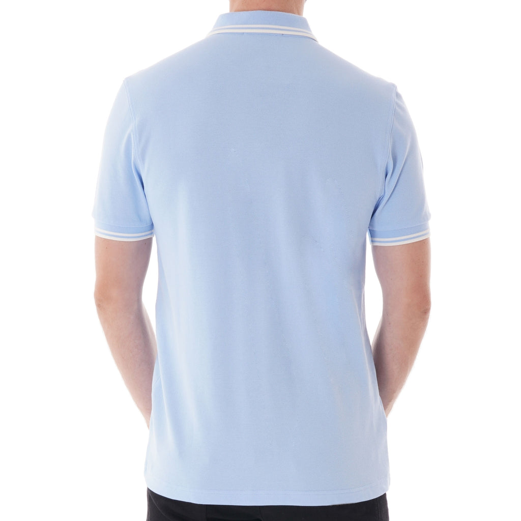 Fred Perry Twin Tipped Polo Shirt - Summer Blue