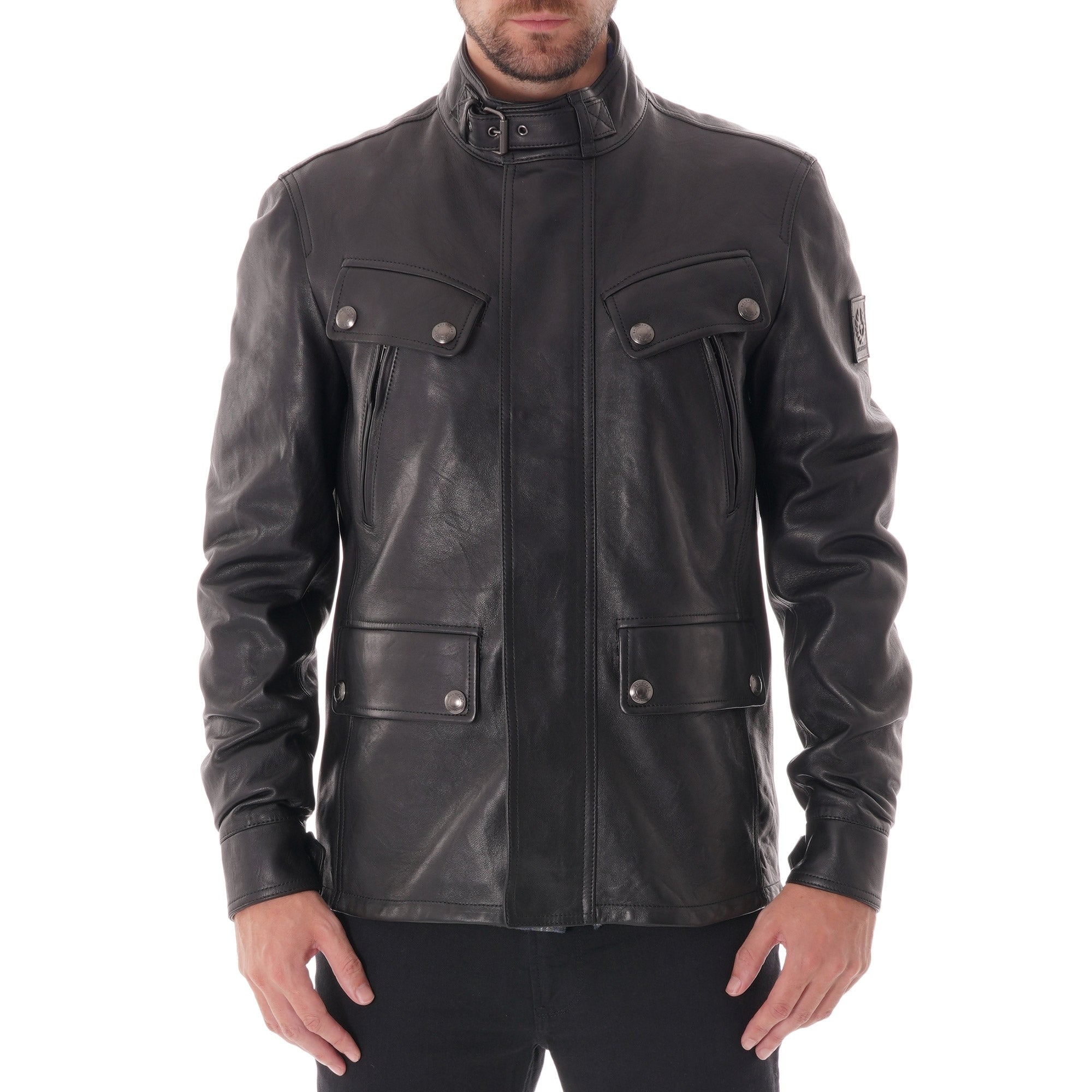 Belstaff Denesmere Leather Jacket - Black