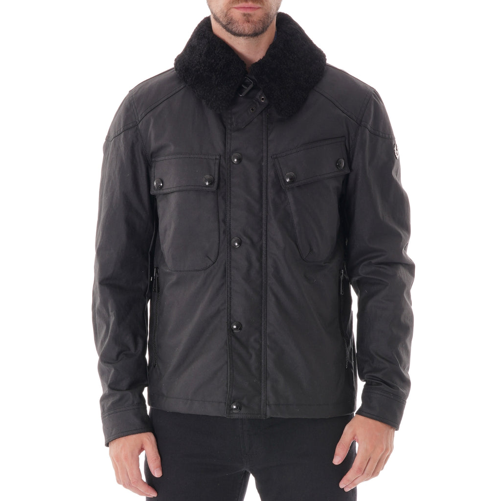 Belstaff Patrol Waxed Jacket - Black